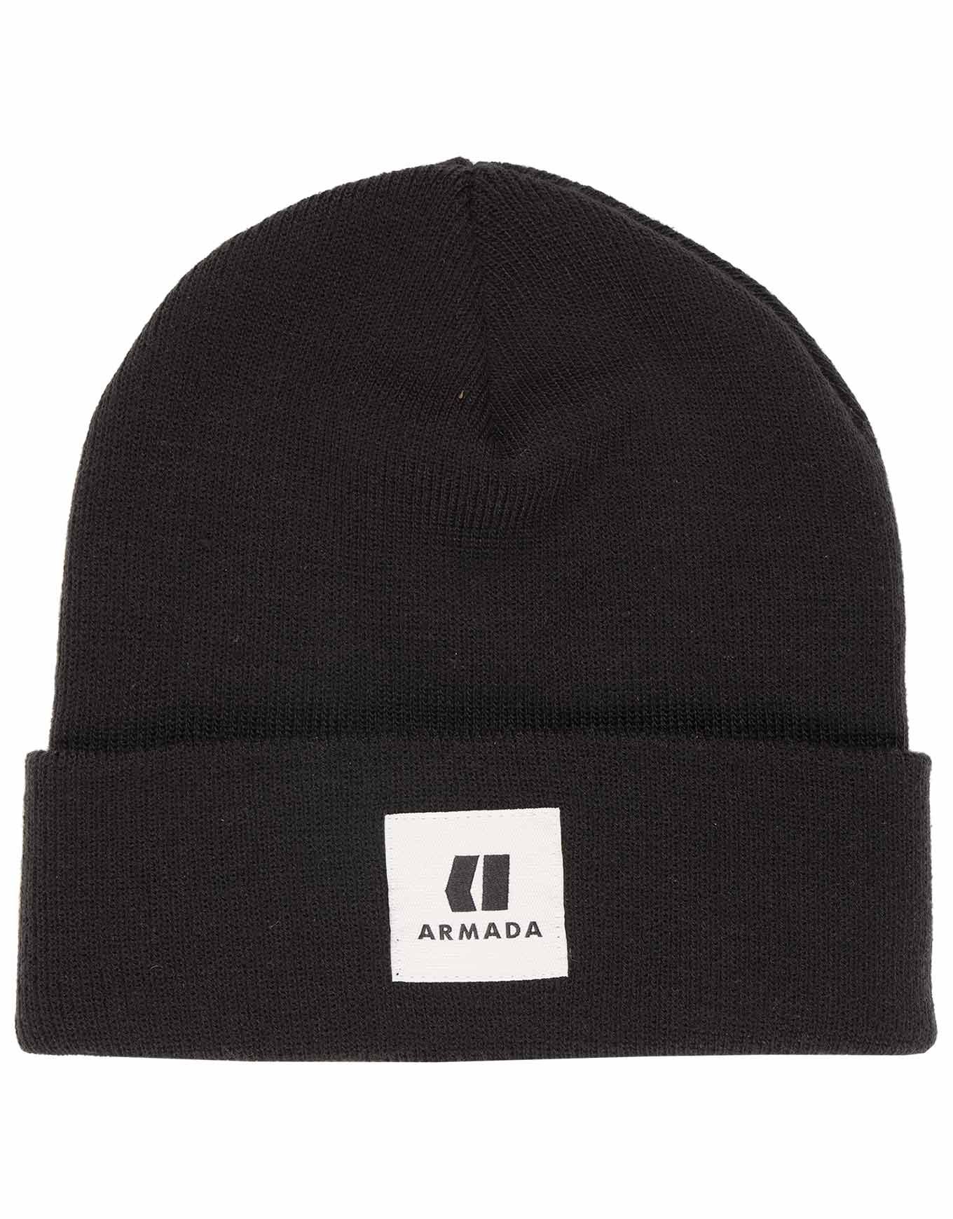 Staple Beanie Black + Armada