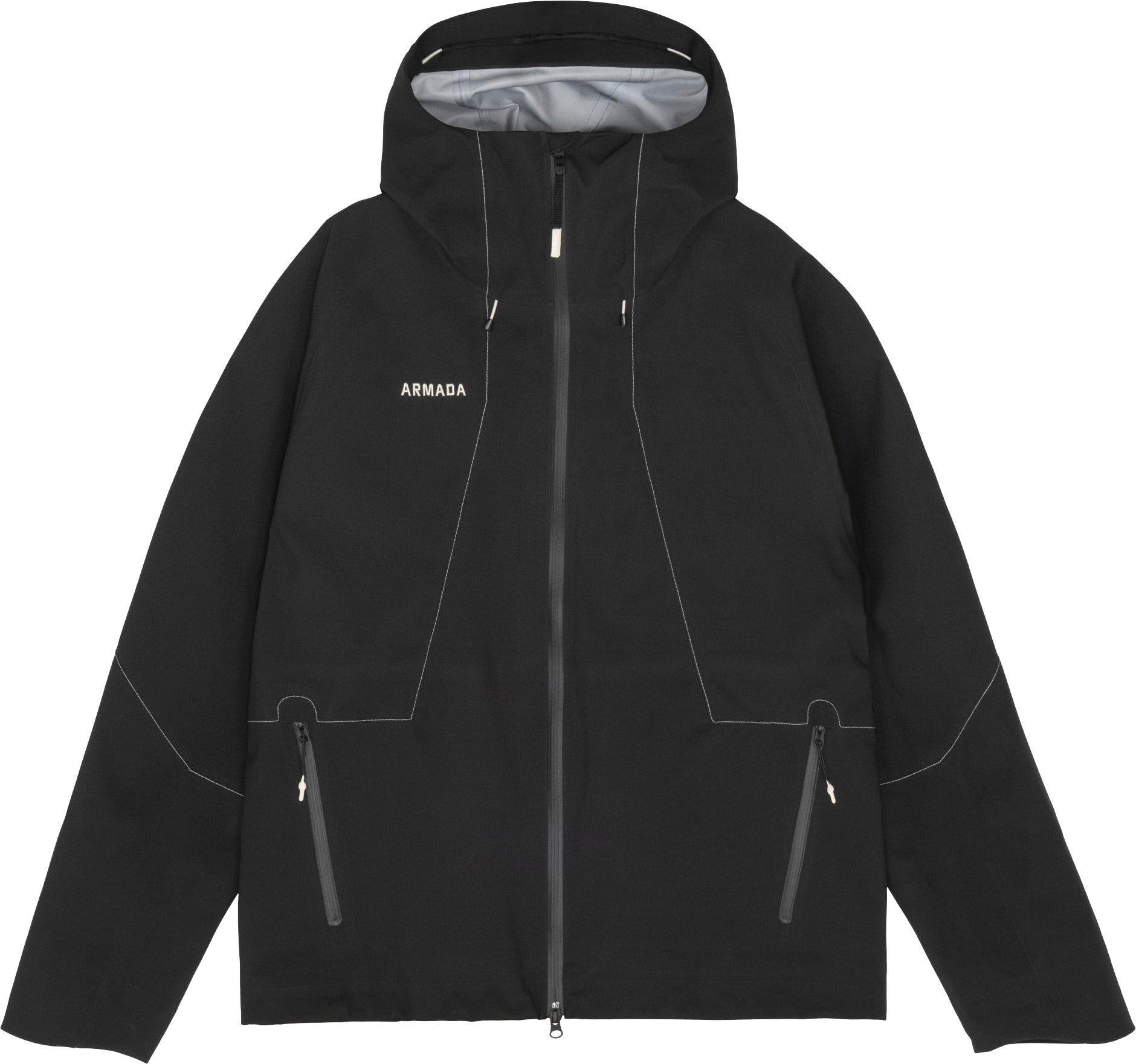 Chromatic 3L Jacket Black + Armada