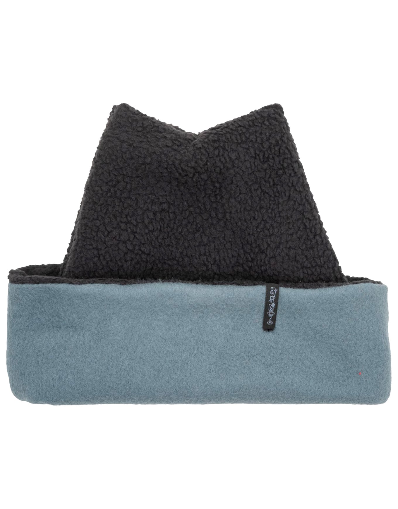Birdsey Reversible Beanie Black Stormy + Armada