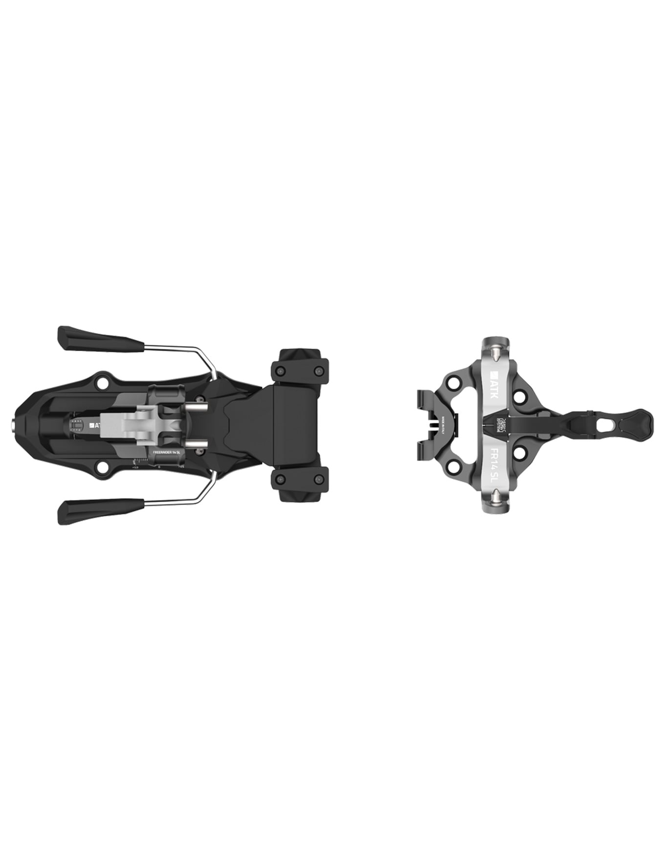Freeraider 14 SL Black + Atk Bindings