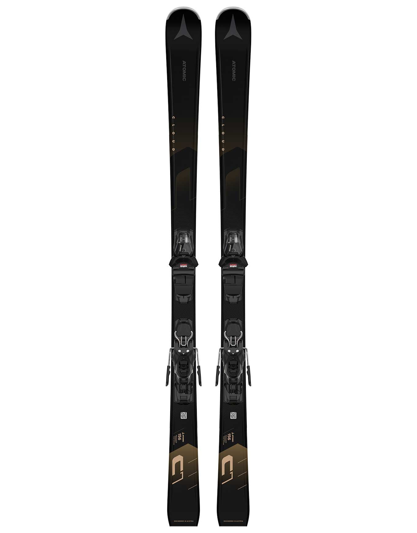 Atomic Cloud C7 Black + M 10 Gw Black/Gold 2024 Women's ski sets