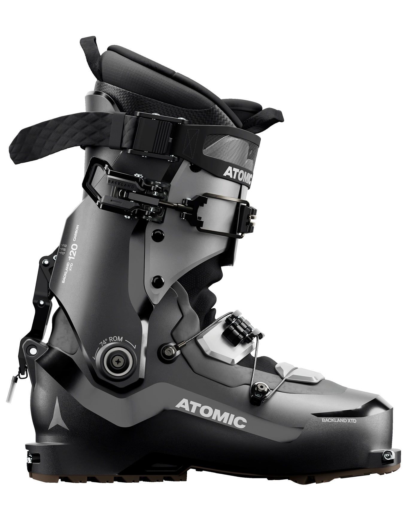 Backland Xtd Carbon 120 GW Black/Silver + Atomic