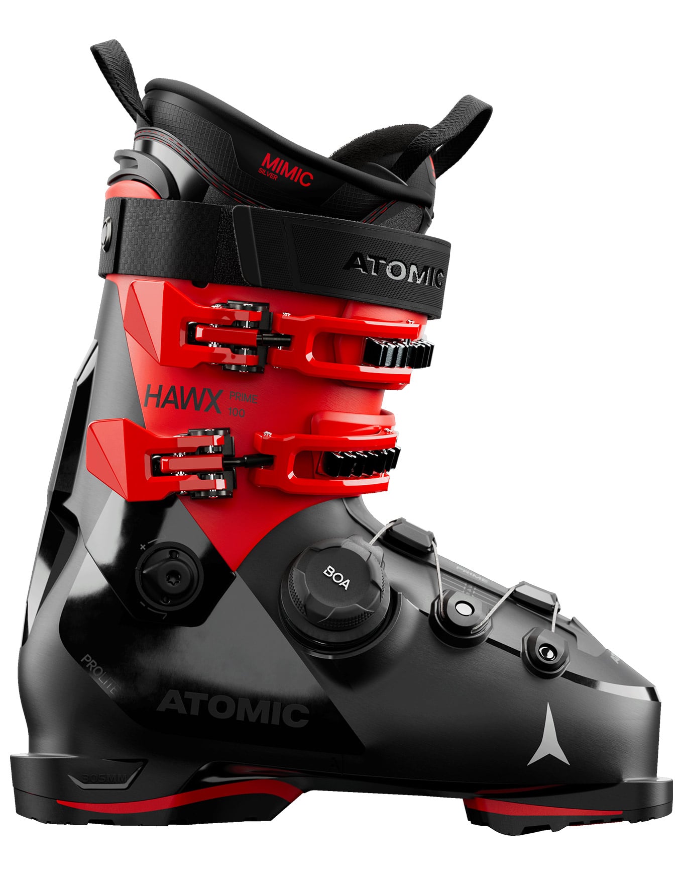 Hawx Prime 100 Boa Black/Red + Atomic