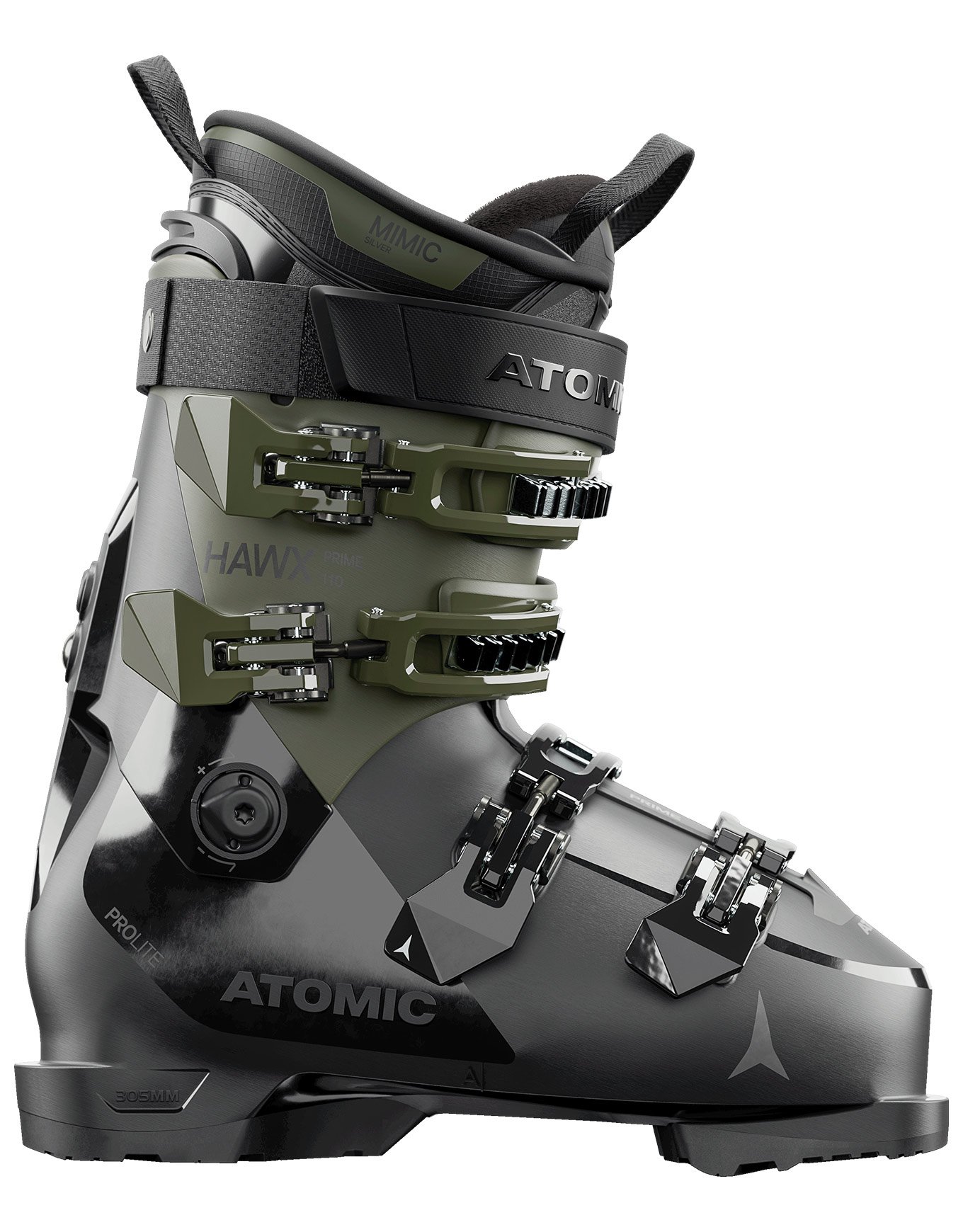 Hawx Prime 110 Black/Olive + Atomic