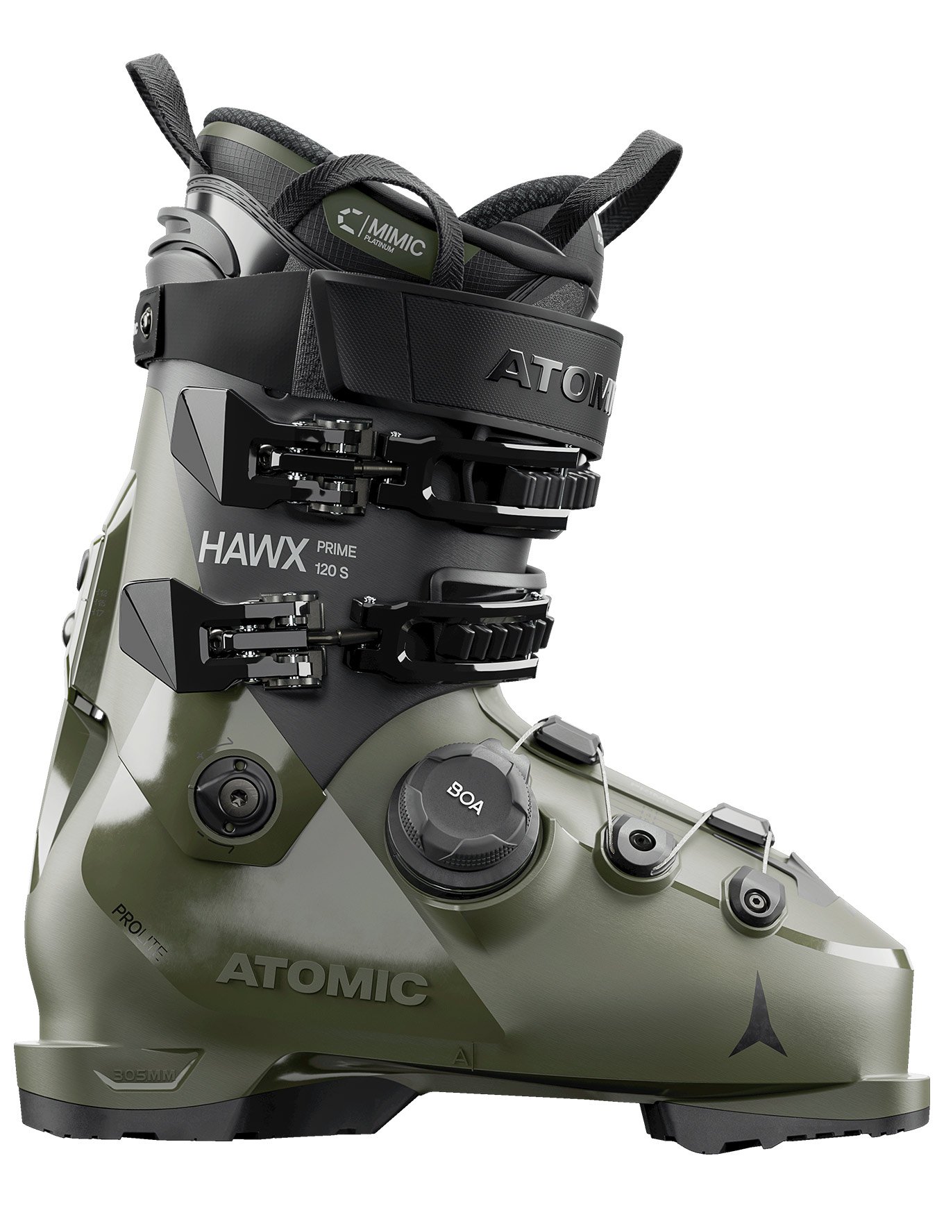 Hawx Prime 120 S Boa Olive/Black + Atomic