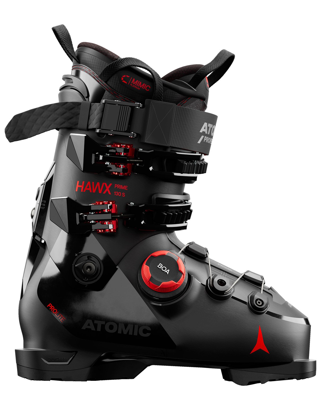 Hawx Prime 130 S Boa Black/Red + Atomic