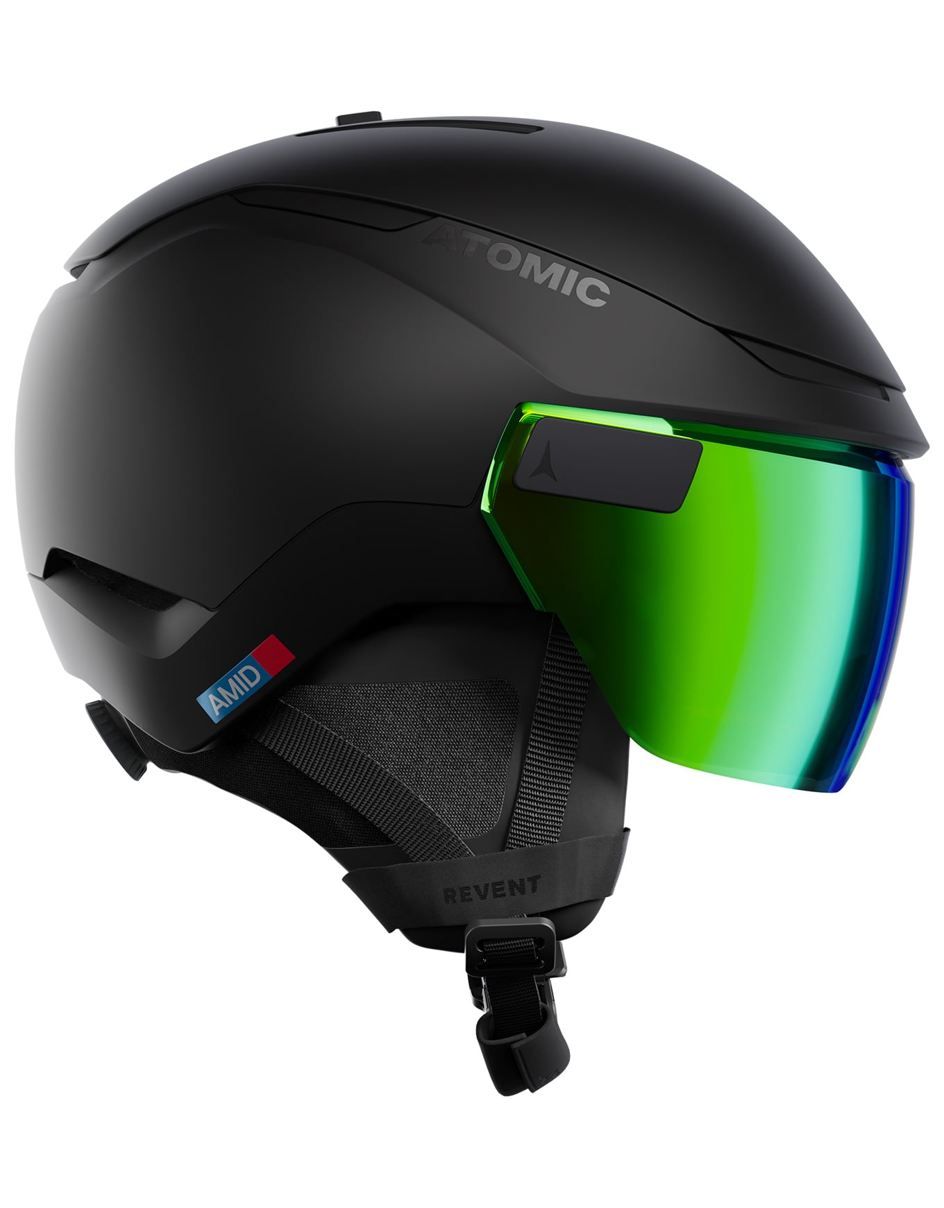 Revent GT Amid Visor HD Black + Atomic