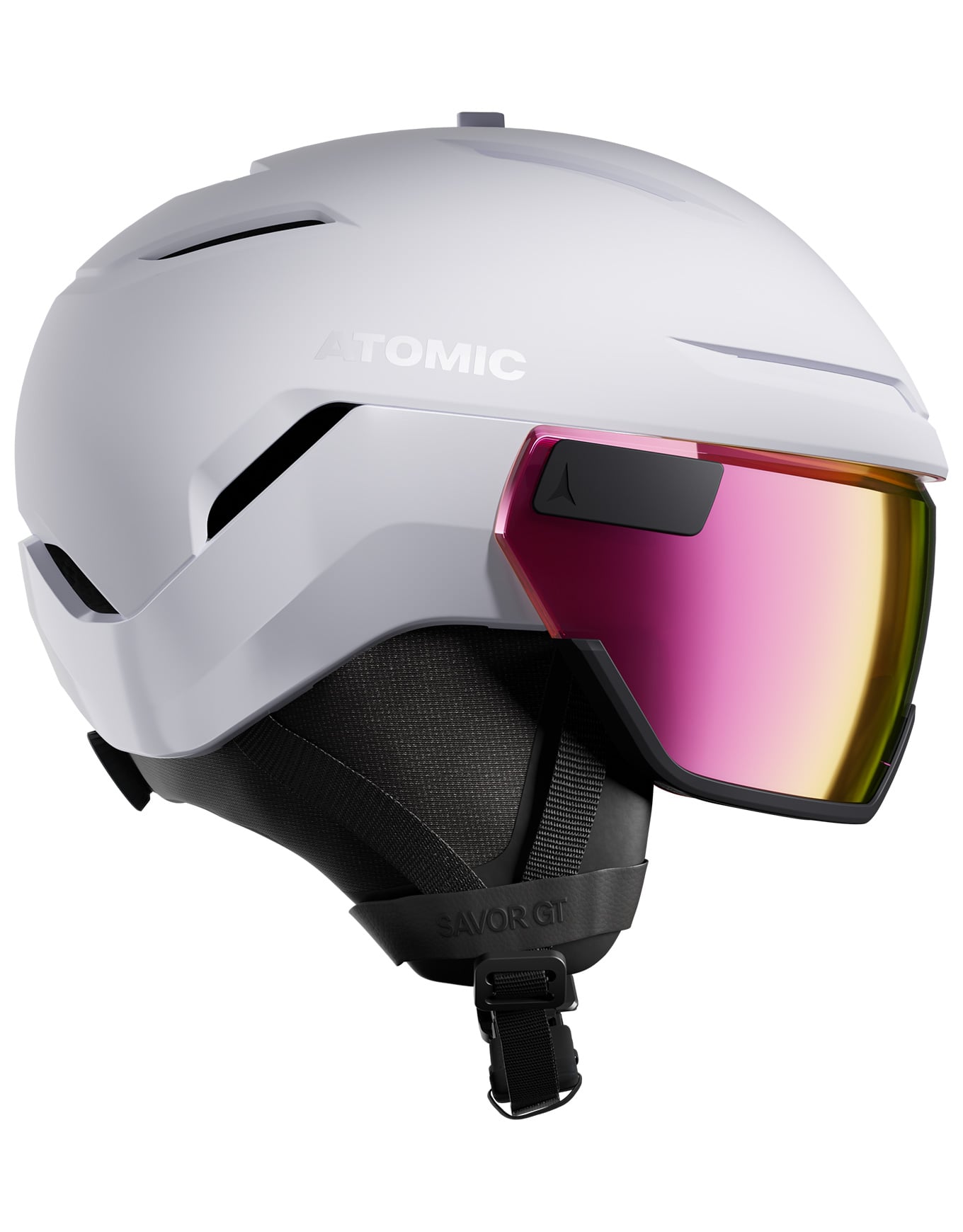 Savor GT Visor HD White Heather + Atomic