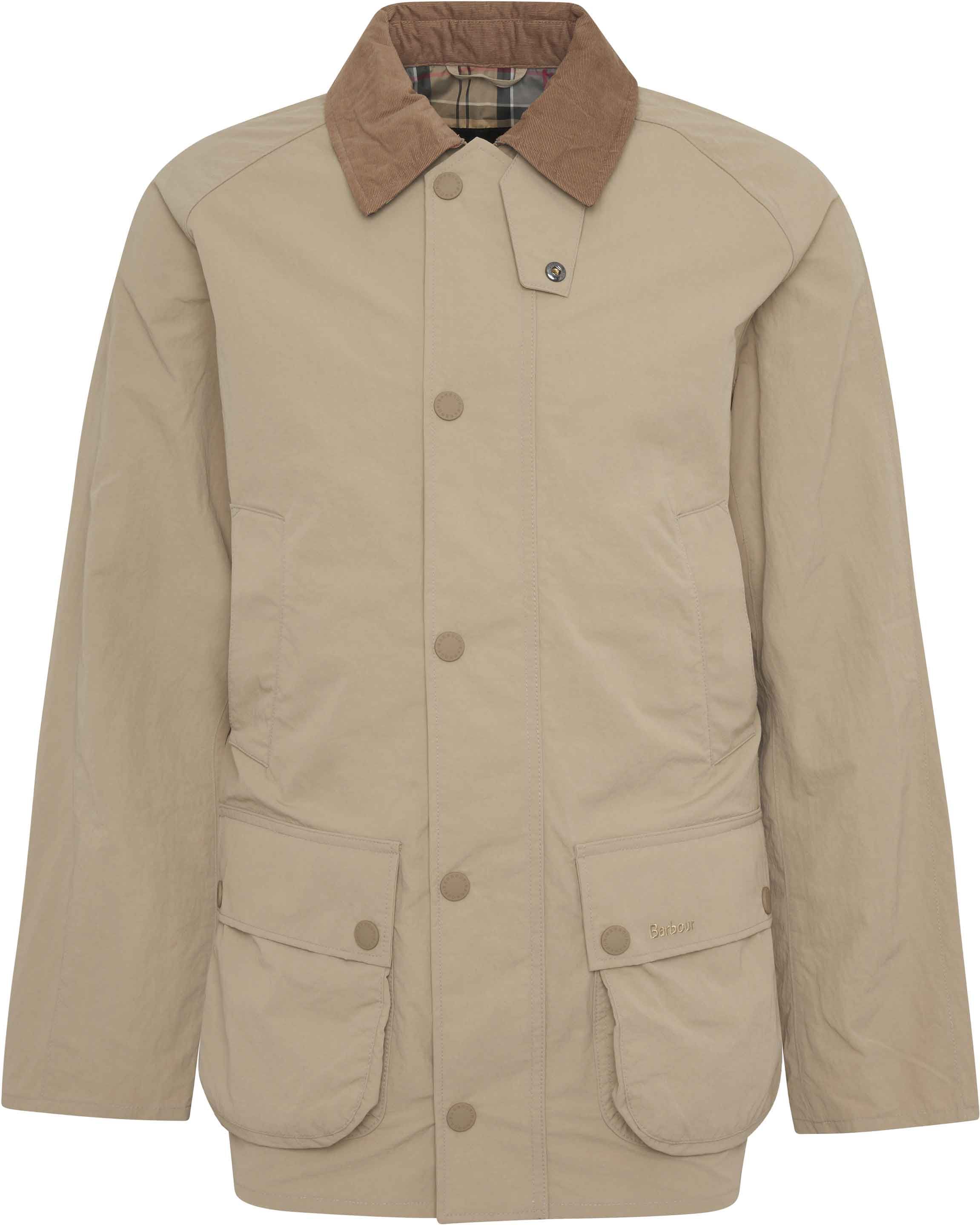Ashby Showerproof Jacket Washed Stone + Barbour