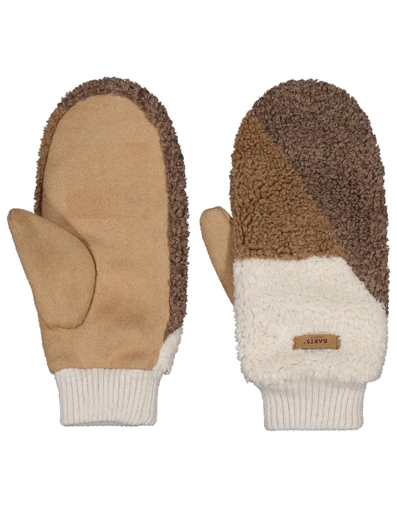 Teddy Mitts Light Brown + Barts