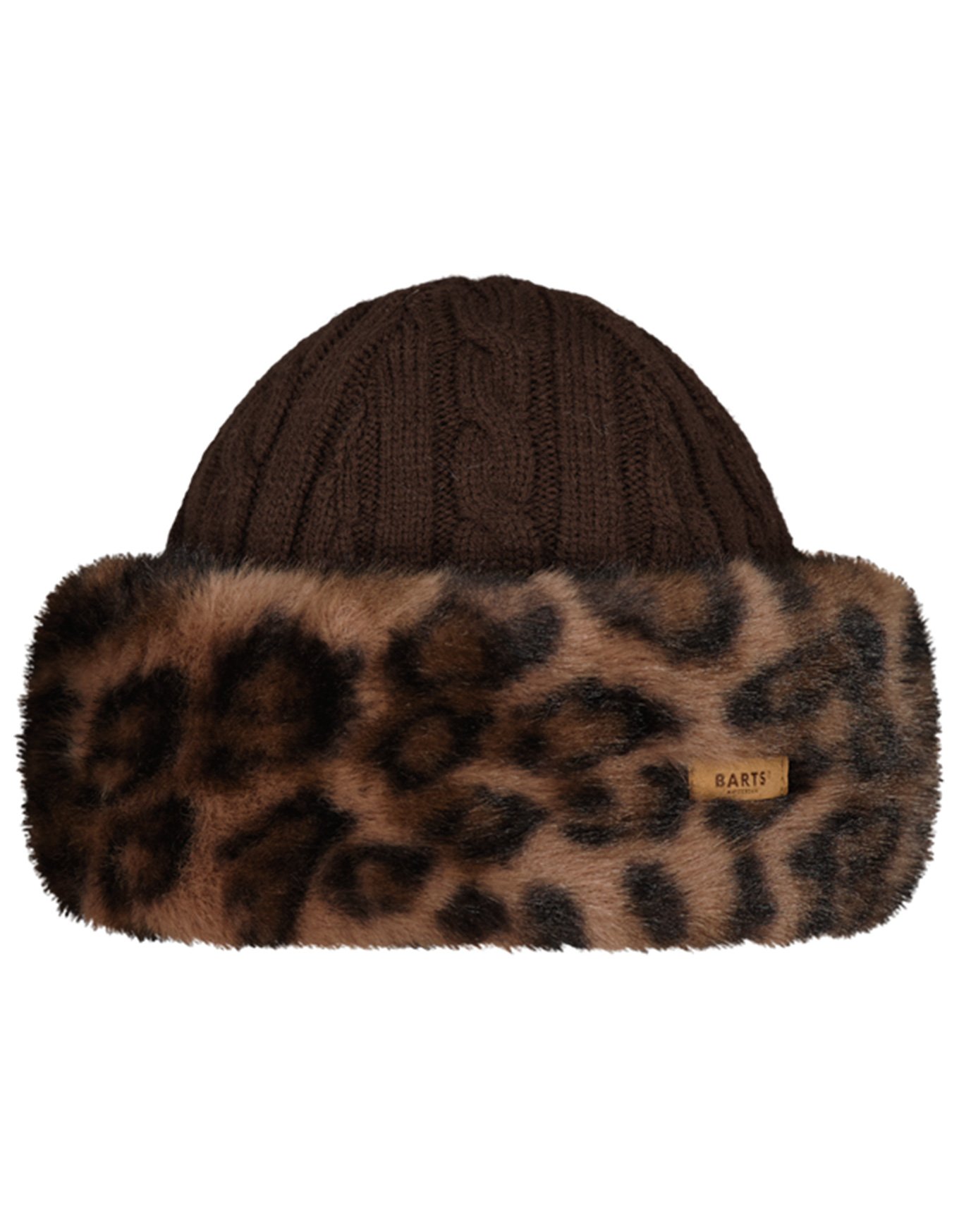 Fur Cable Bandhat Print Brown + Barts