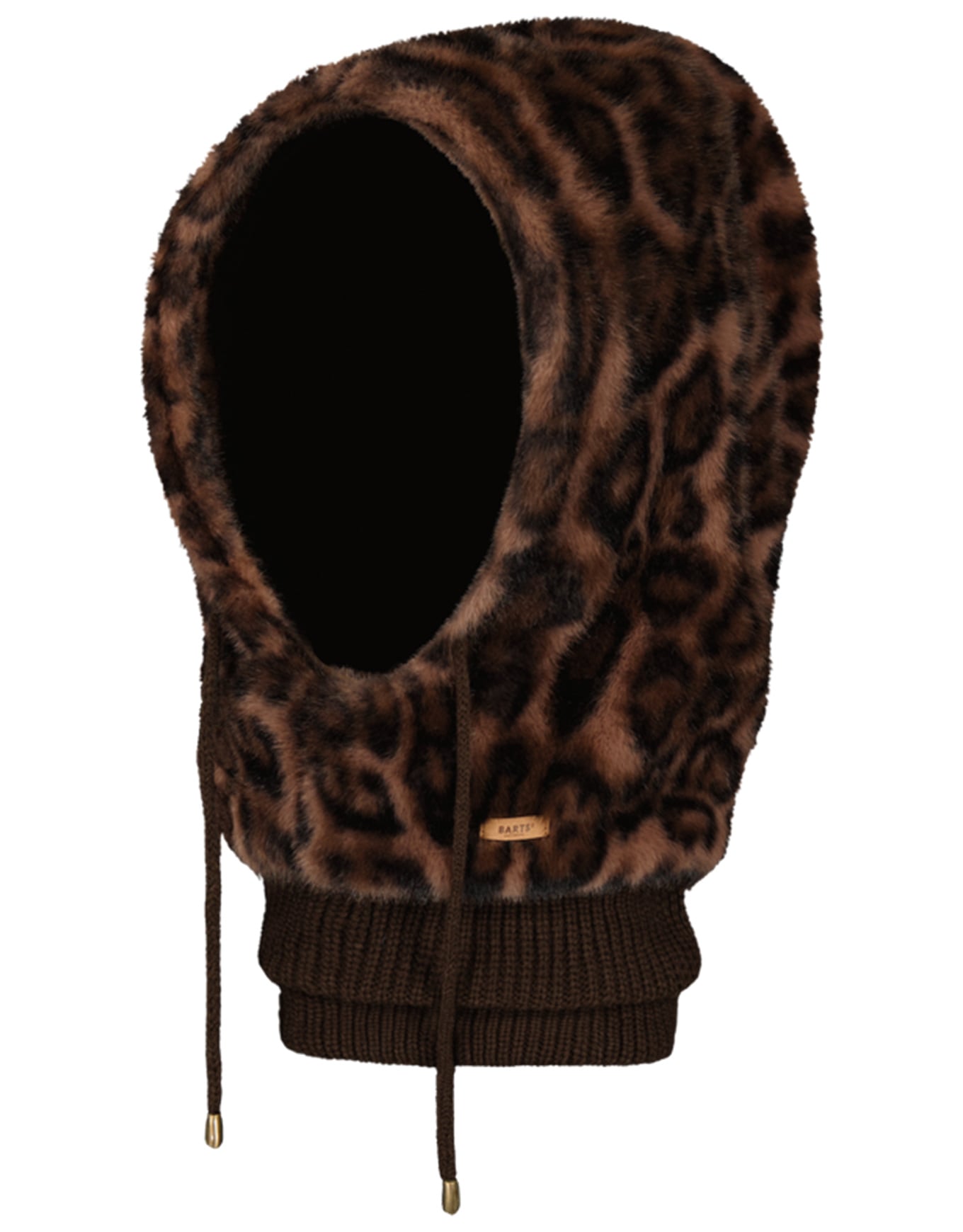 Eliess Hood Print Brown + Barts