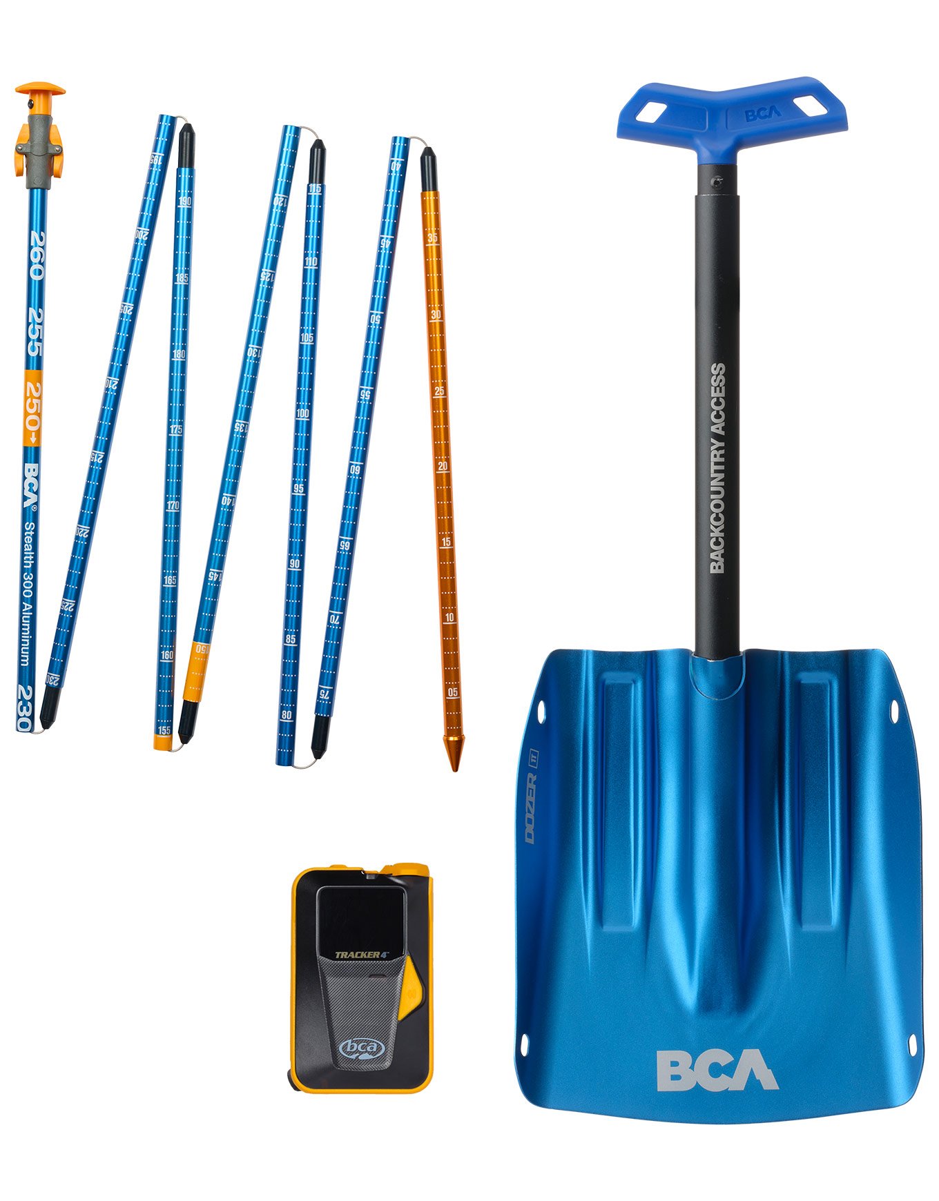 Tracker 4 Rescue Package Set + BCA