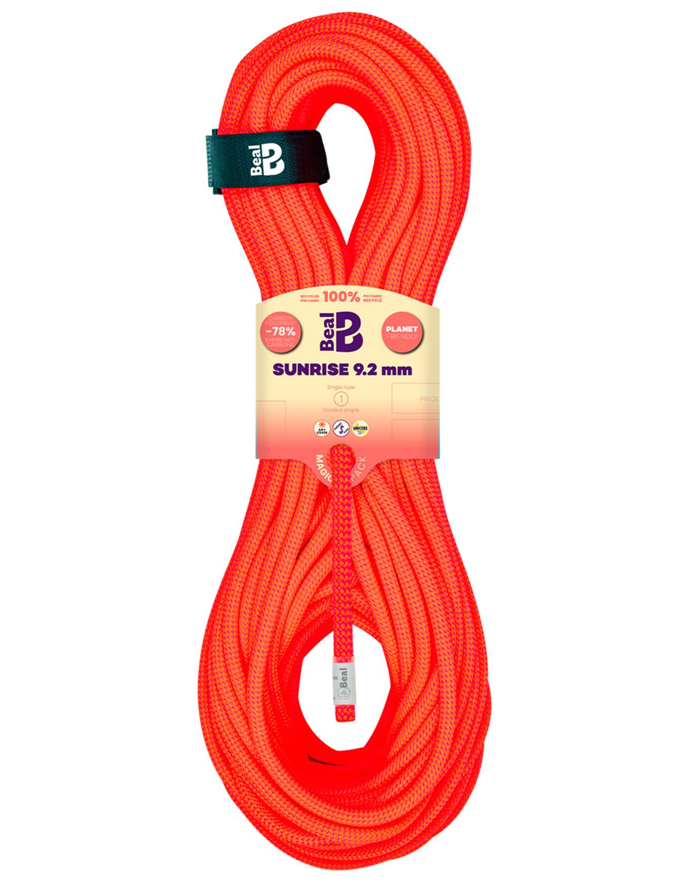 Sunrise 9.2mm Orange + Beal