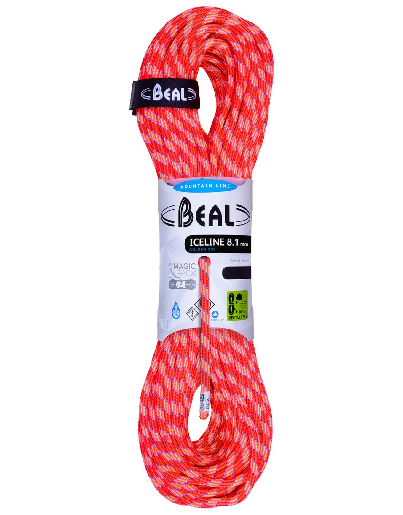 Ice Line 8.1mm Golden Dry Orange + Beal