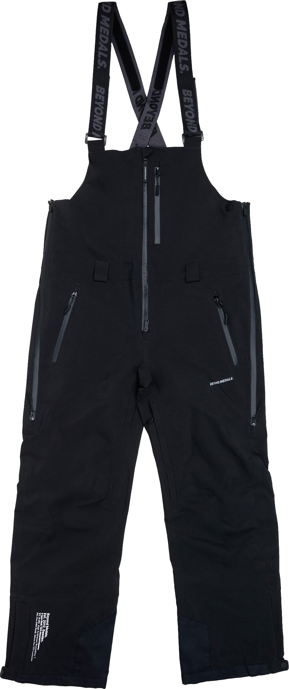 Tech Bib 2.0 3L Black + Beyond Medals