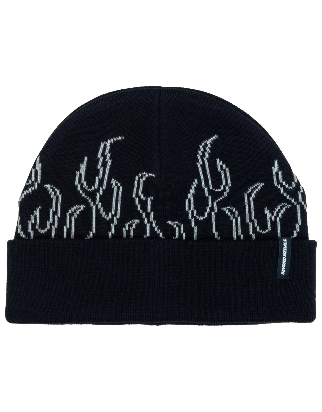 00s Flame Beanie Black + Beyond Medals