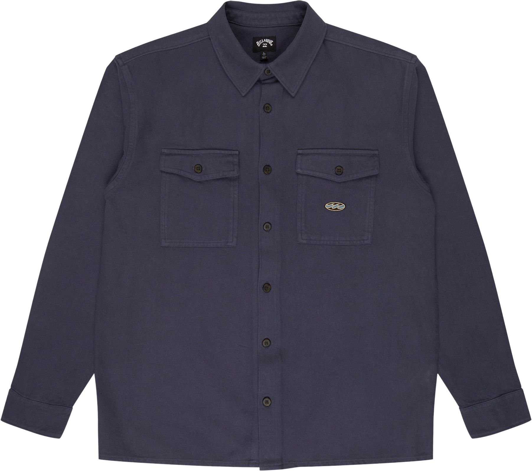 Del Mar Flannel Charcoal Grey + Billabong