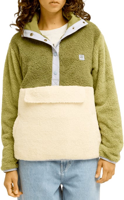 Switchback Pullover White Cap + Billabong