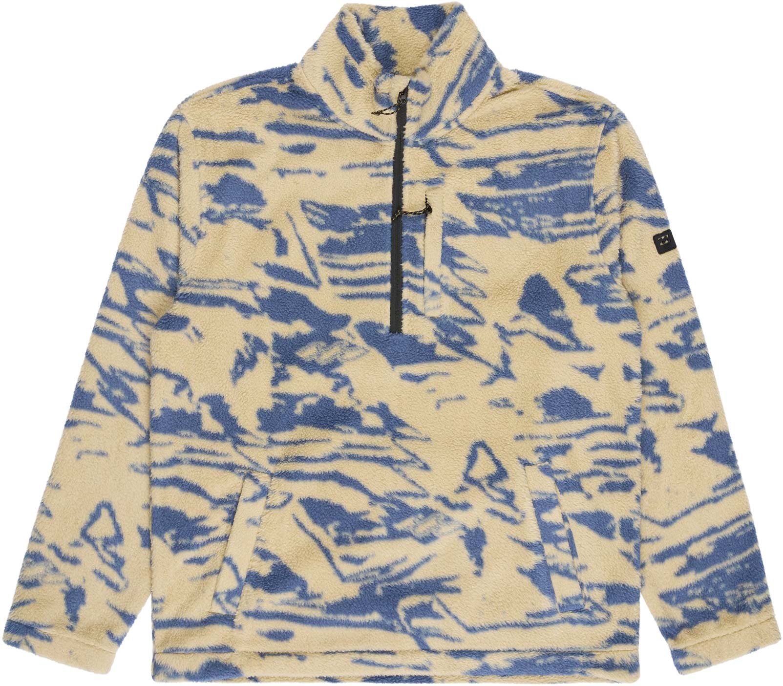 Boundary Mock Neck Sand Khaki + Billabong