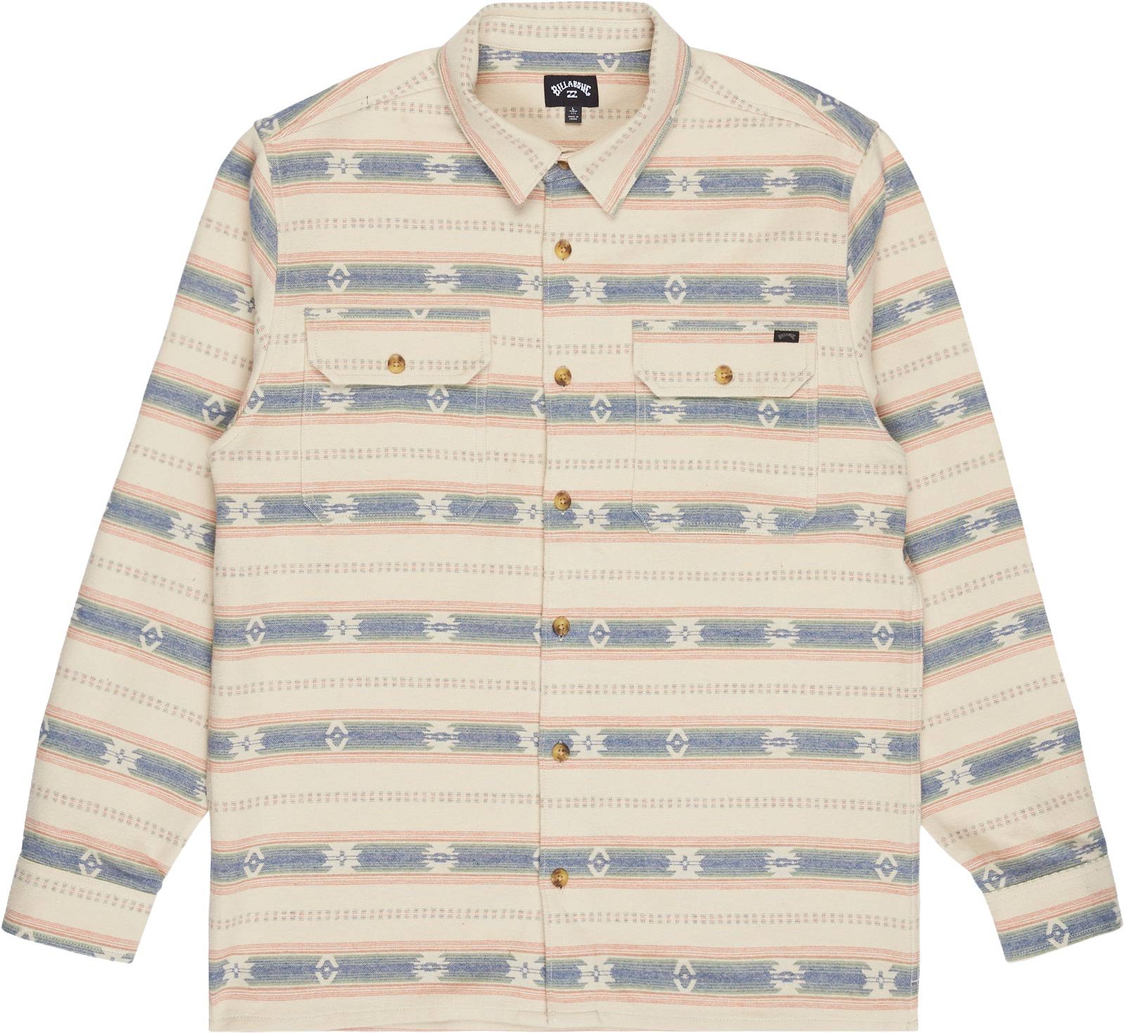Offshore Jacquard Flannel Oatmeal + Billabong