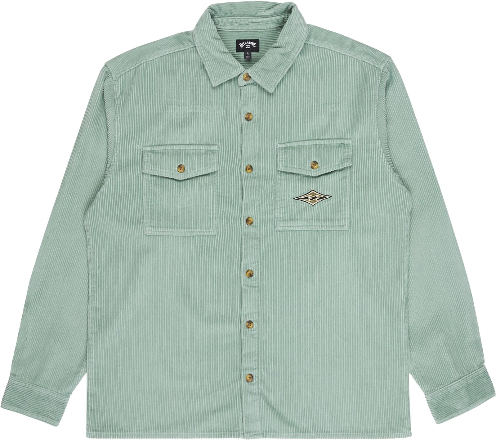 Bong Days Corduroy Shirt Blue Surf + Billabong