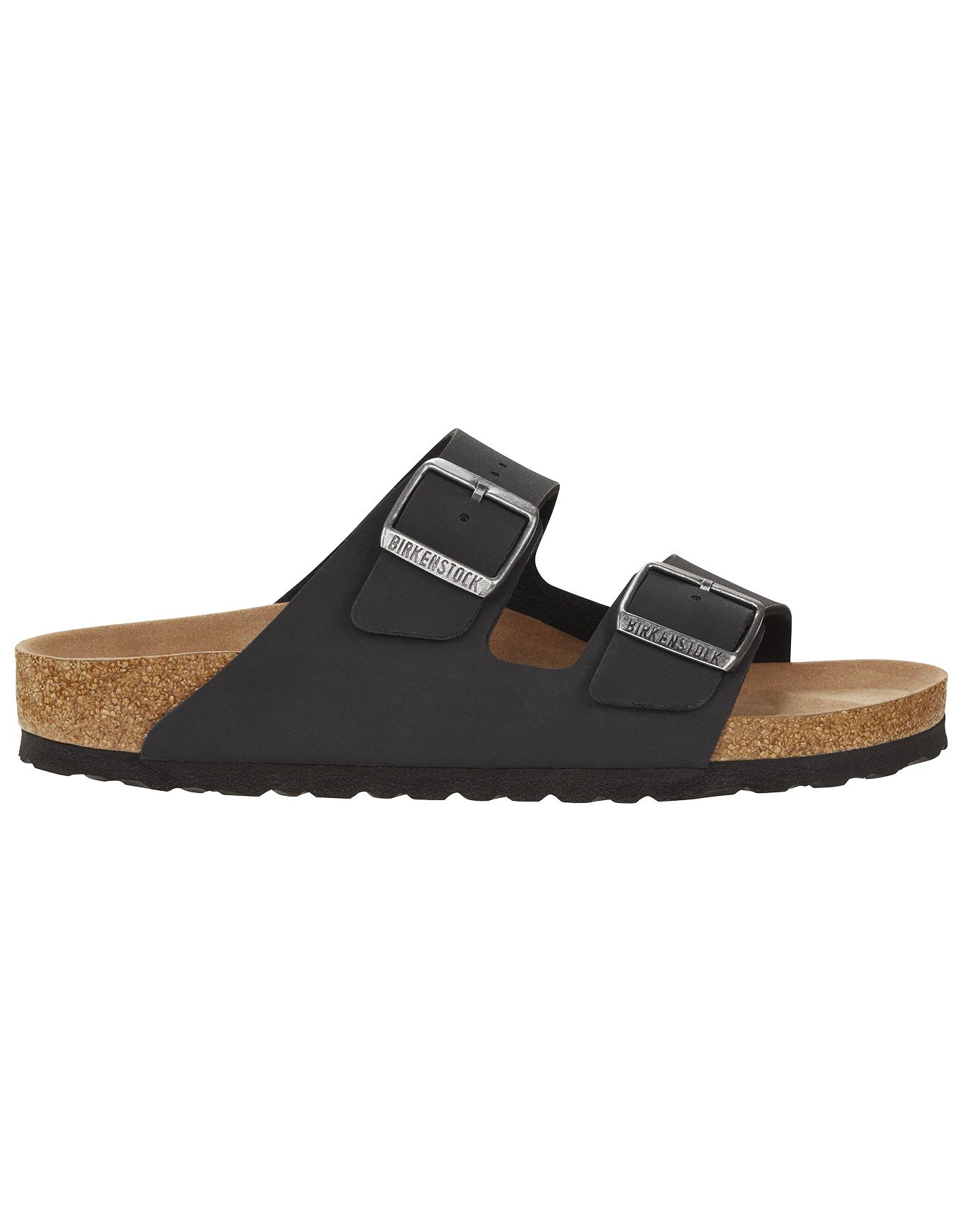 Arizona Vegan Birkibuc Narrow Black + Birkenstock