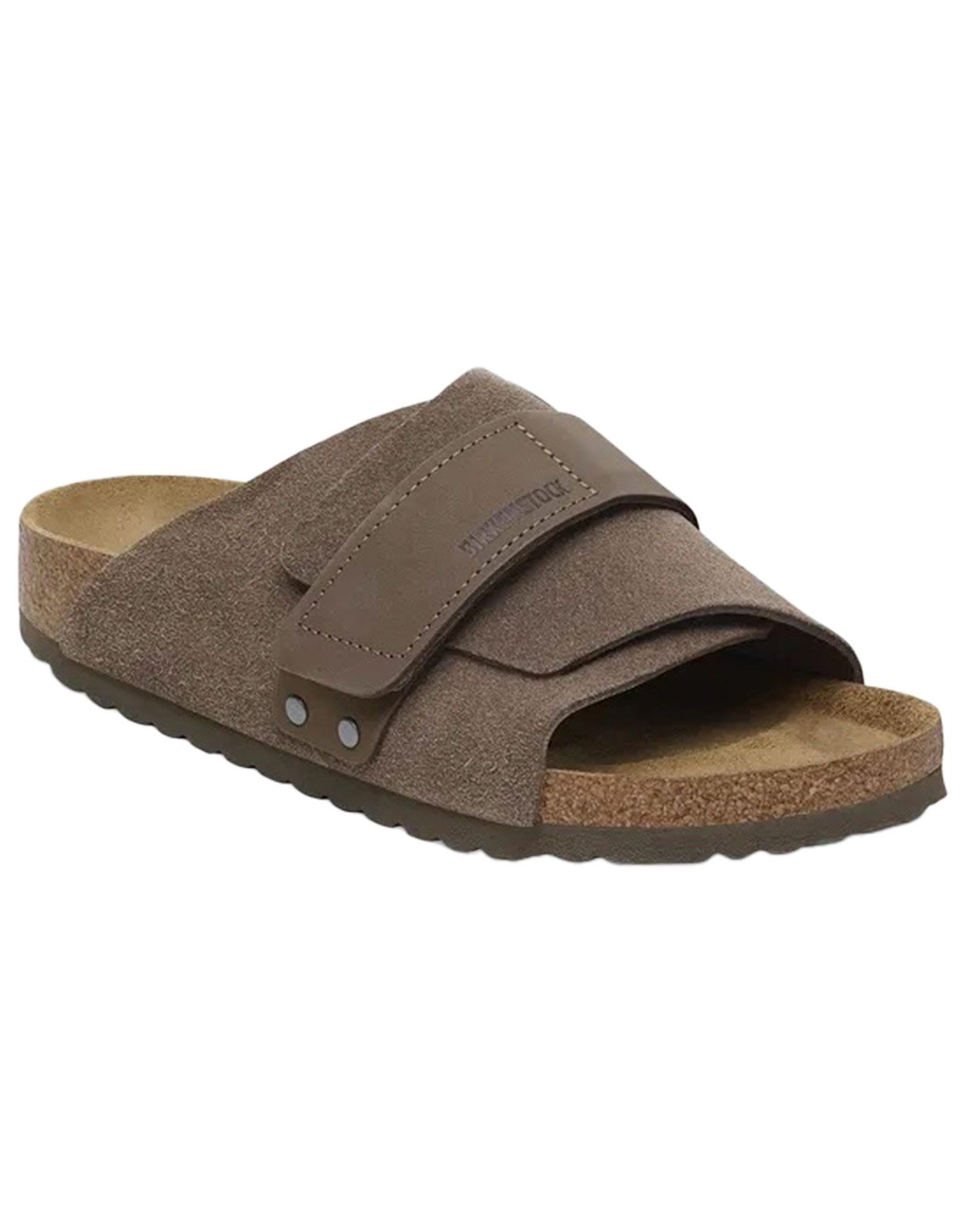 Kyoto M Nubuck / Suede Leather Concrete Gray + Birkenstock