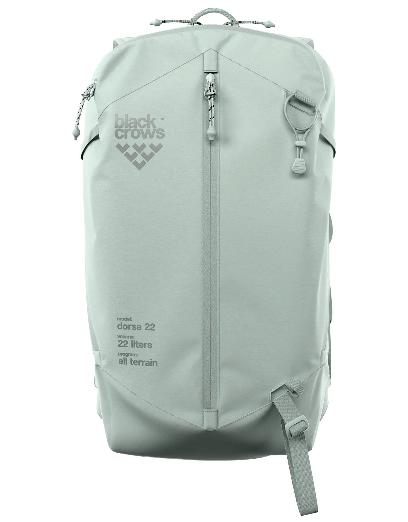Dorsa 22 Mineral Gray + Blackcrows