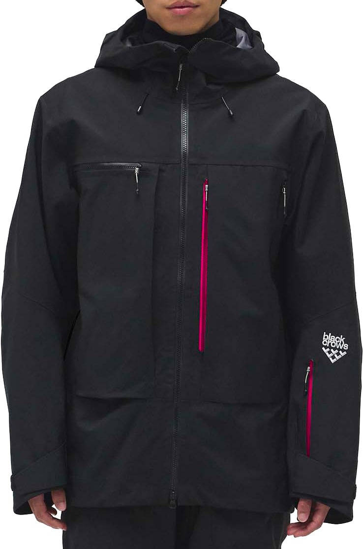 M Crista 3L Jacket Black + Blackcrows
