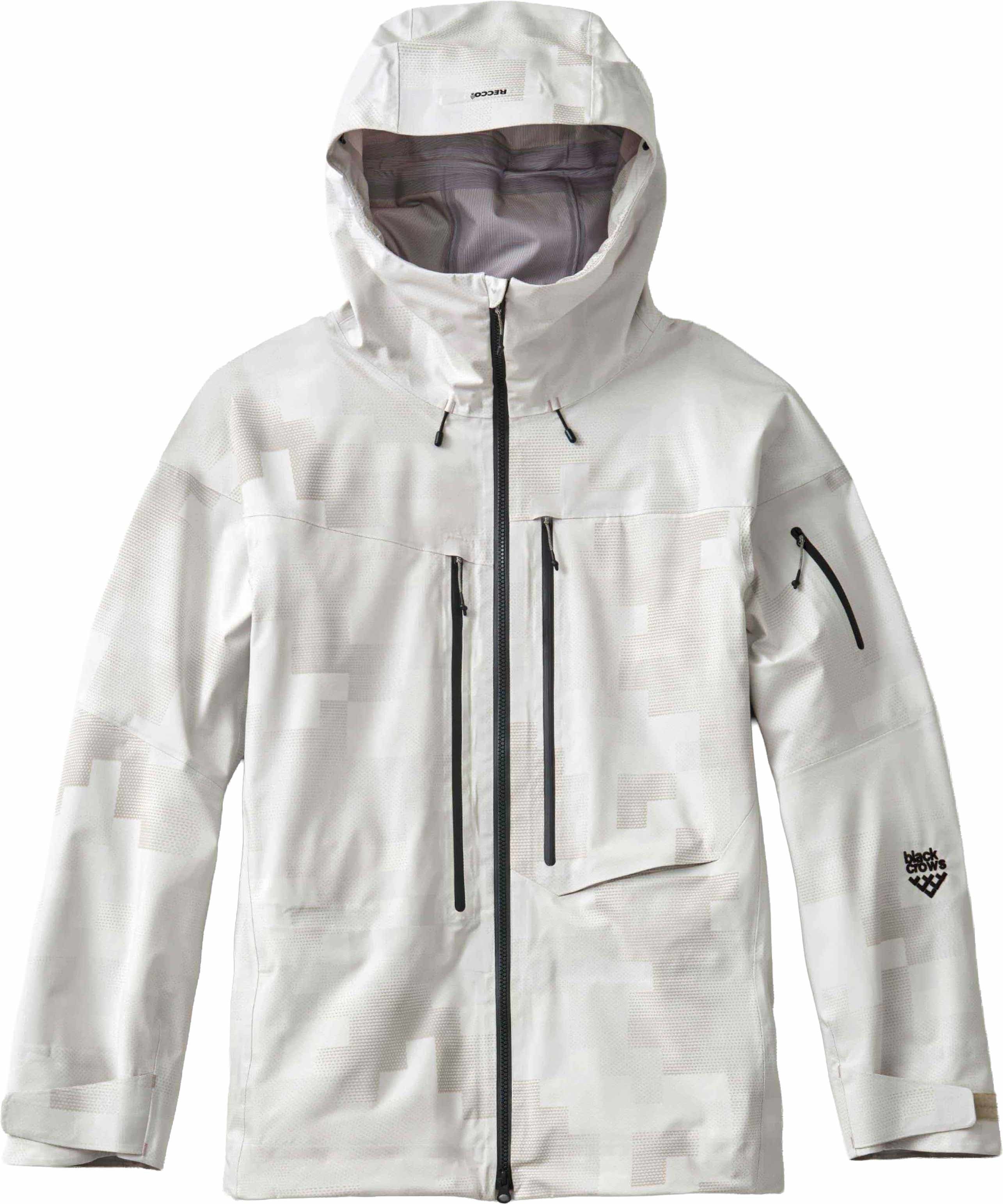 M Aurion 3L Jacket Mineral Gray Camo + Blackcrows