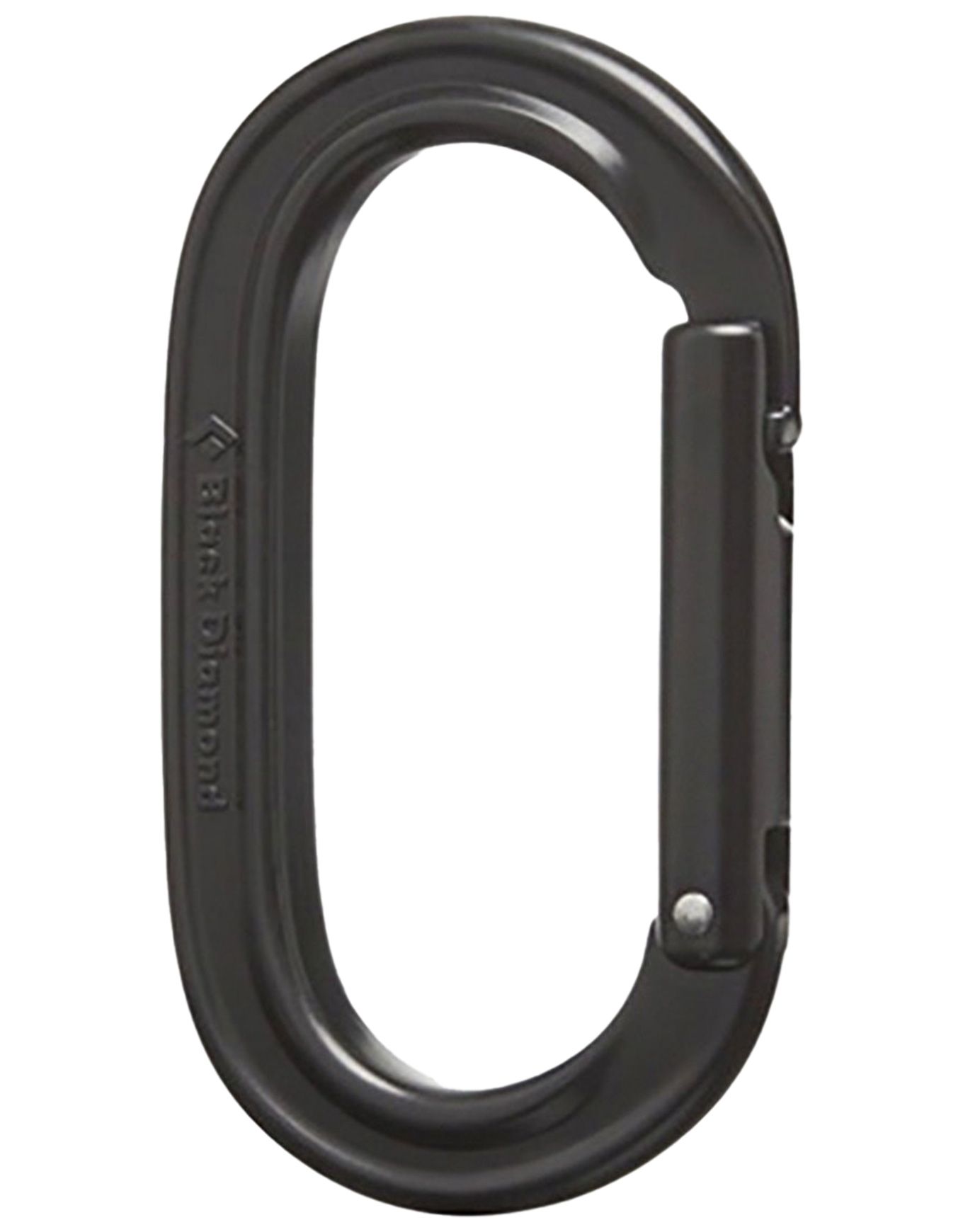 Oval Keylock Carabiner Black + Black Diamond
