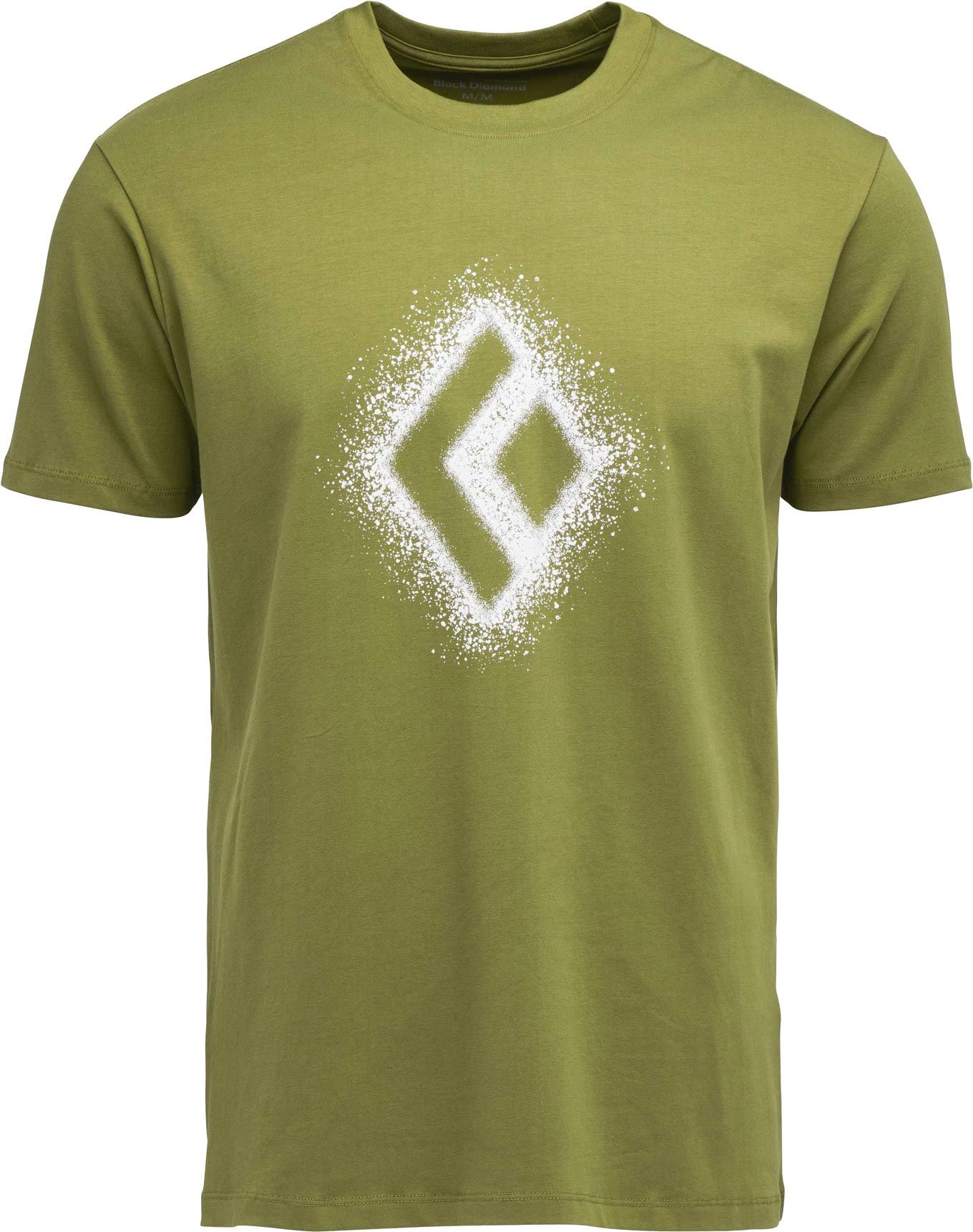 M Chalked Up 2.0 SS Tee Camp Green + Black Diamond