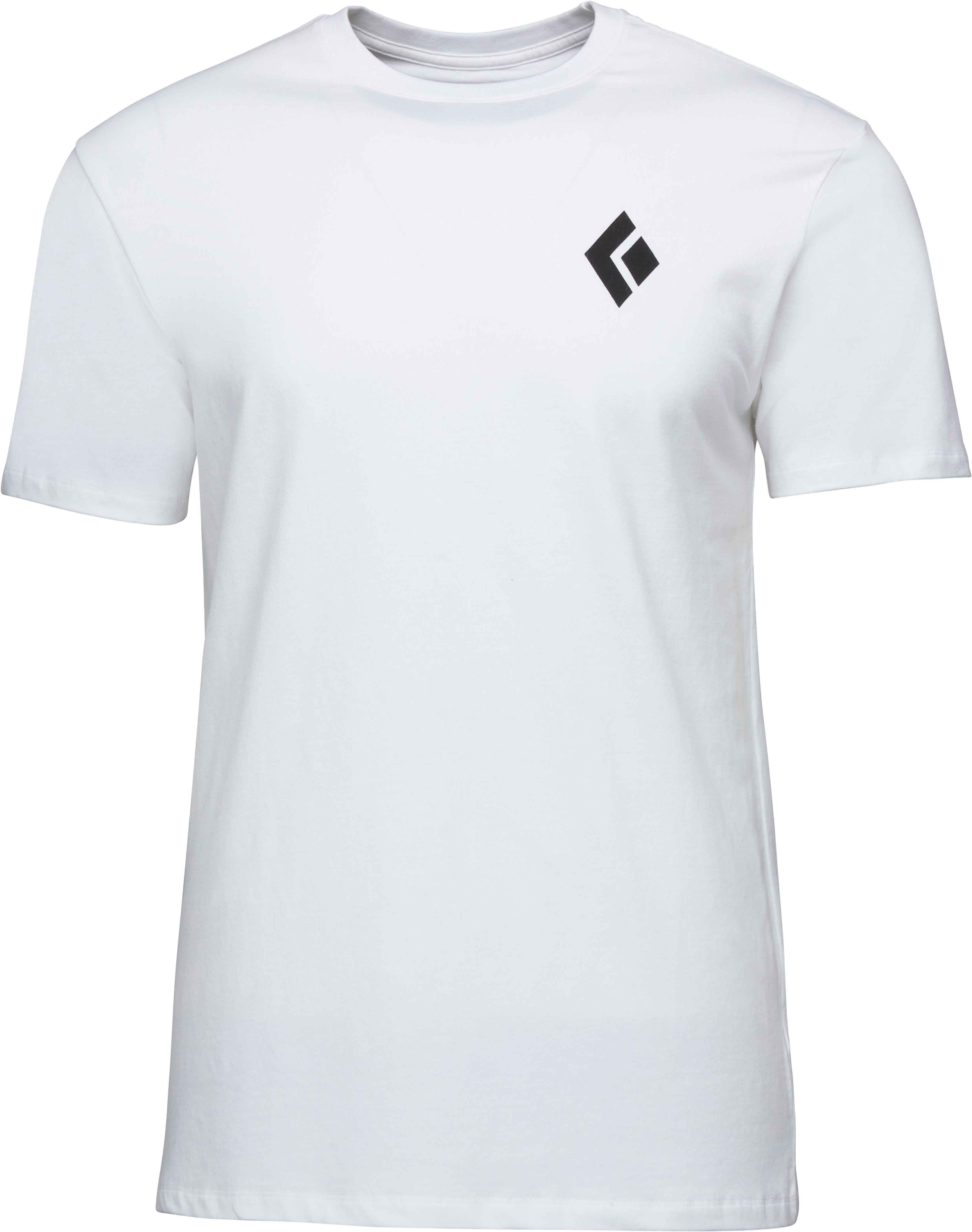 M Equipment For Alpinist SS Tee White + Black Diamond
