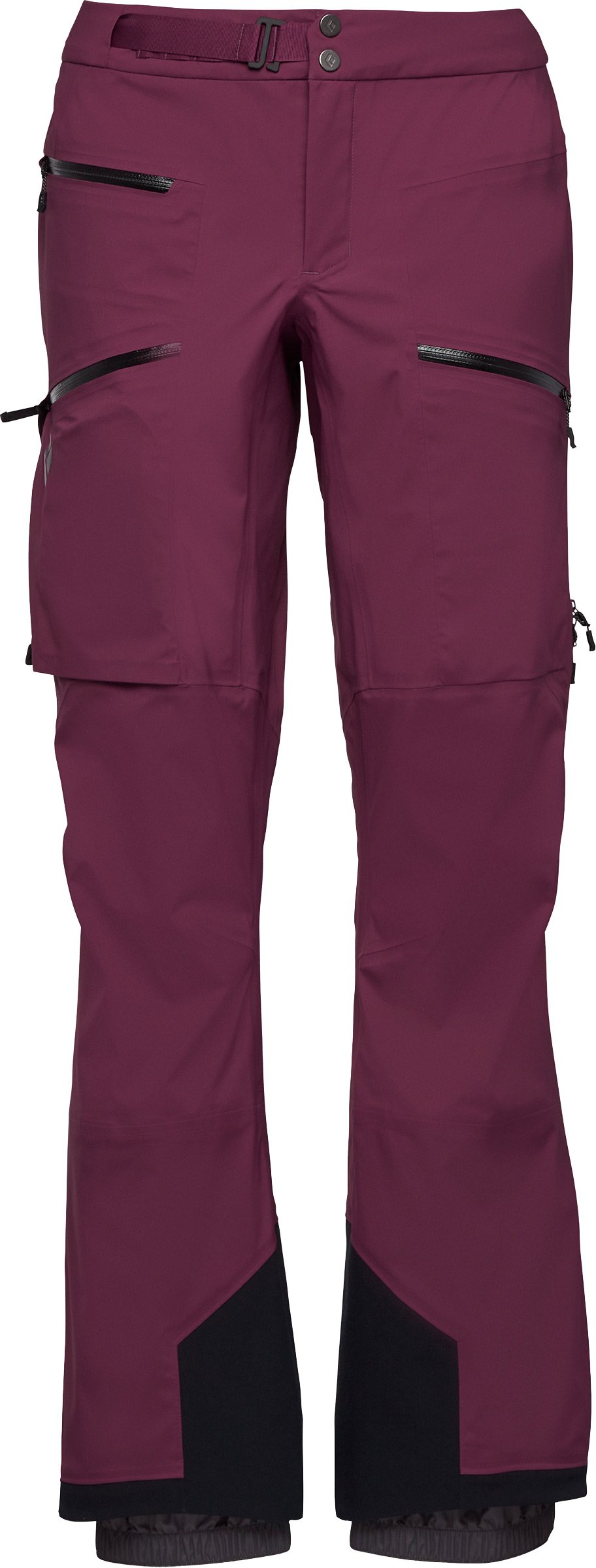 W Recon Lt Stretch Pants Blackberry + Black Diamond