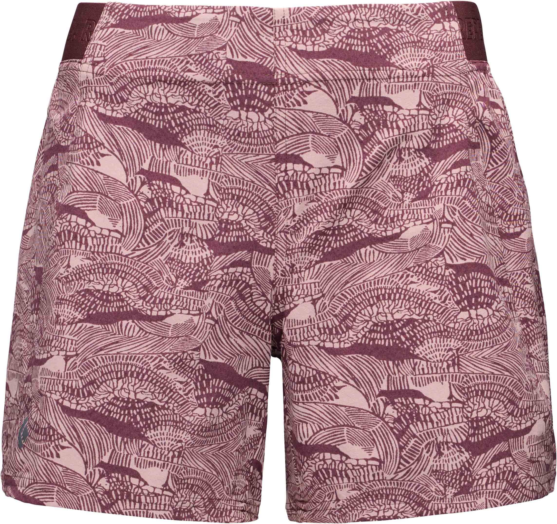 W Sierra Shorts Rock Garden-Fig + Black Diamond