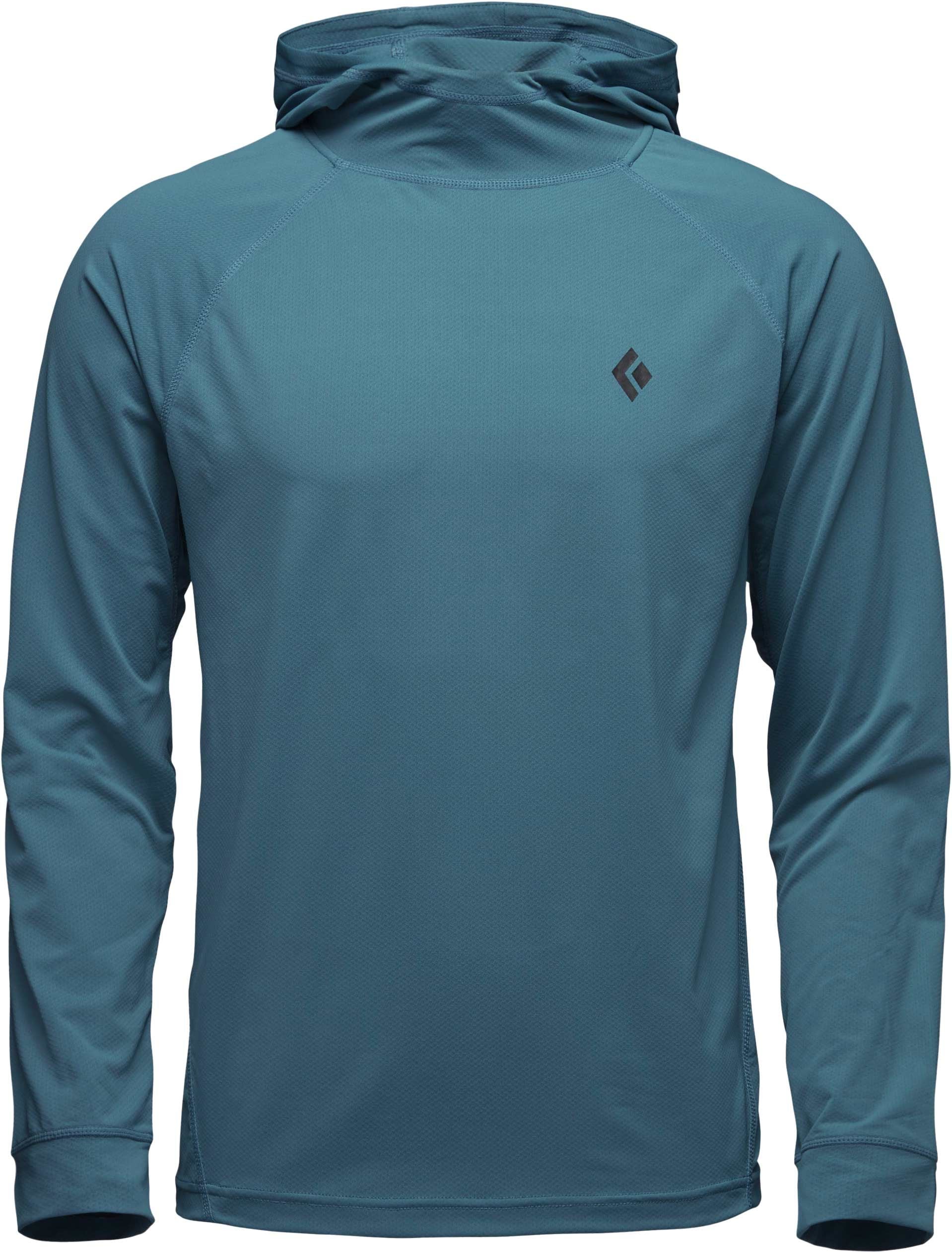 M Alpenglow Hoody Creek Blue + Black Diamond