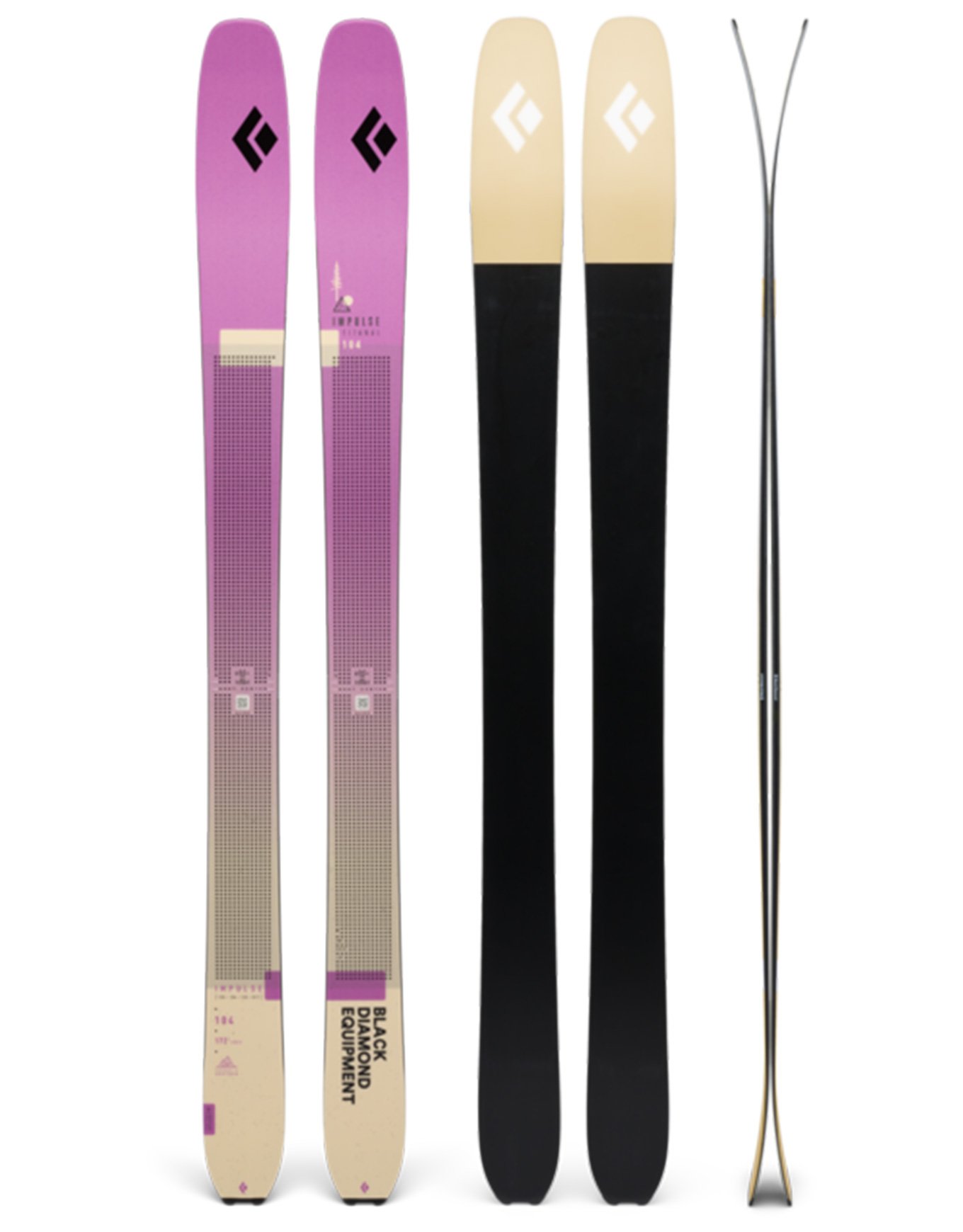 Impulse Ti 104 Piton Purple 2027 + Black Diamond