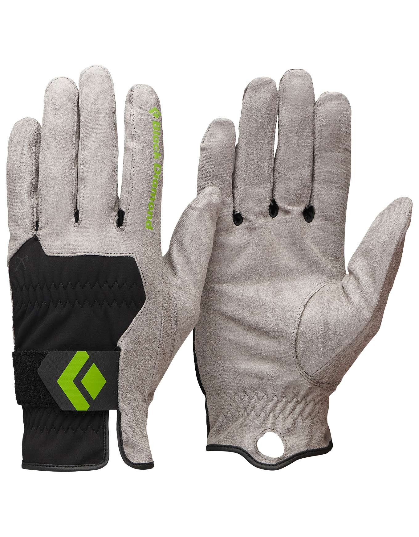 Icejoy Comp Gloves Pewter Black + Black Diamond