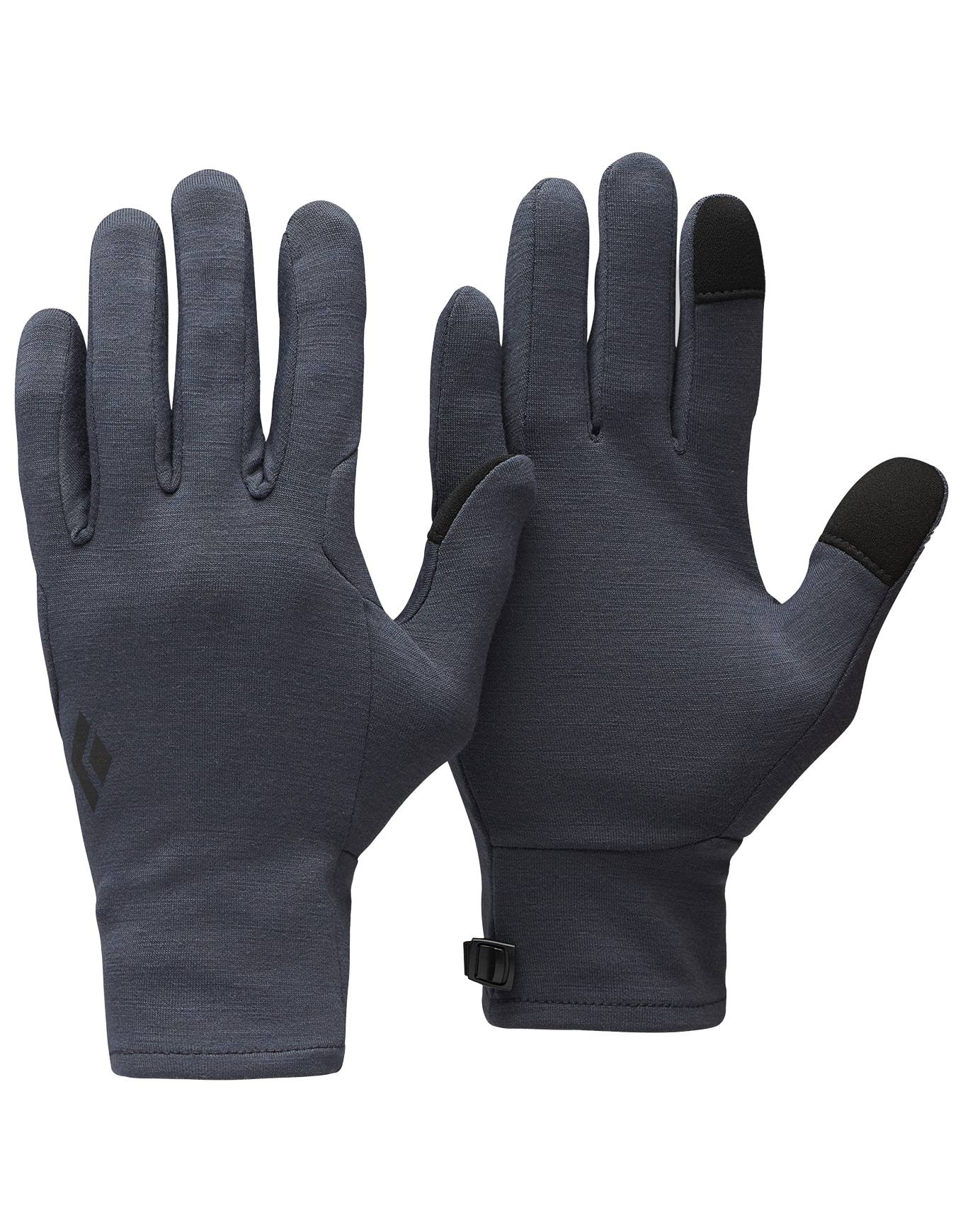 Midweight Wool Liners Charcoal + Black Diamond