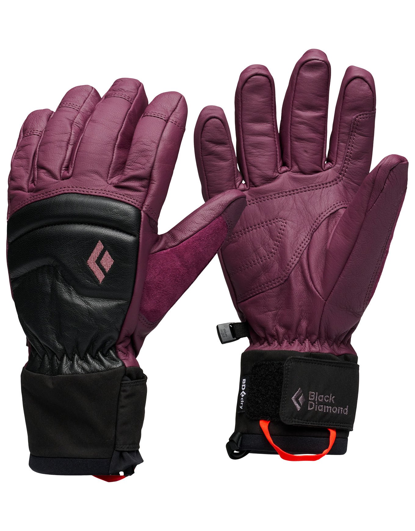 W Spark Gloves Dapper Fig + Black Diamond