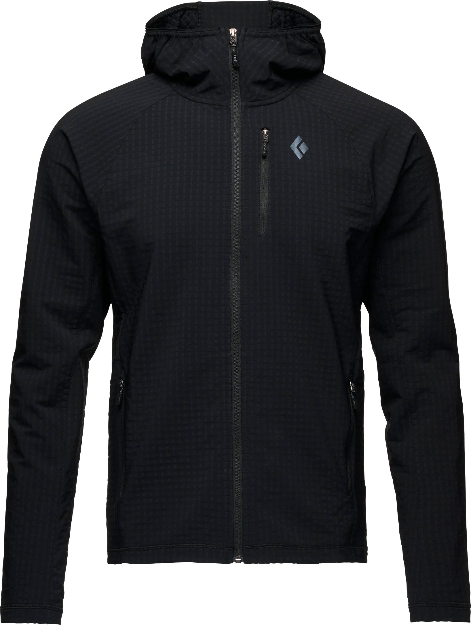 M Coefficient Storm Full Zip Hoody Black + Black Diamond