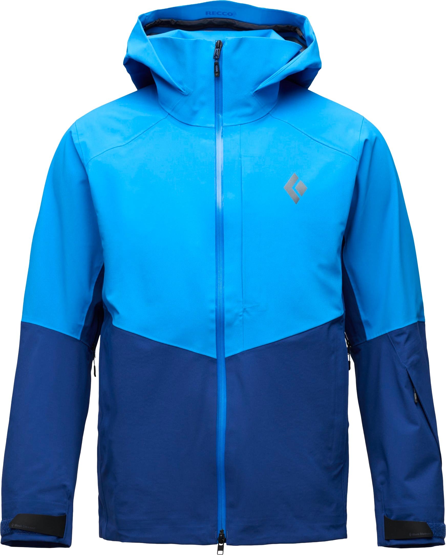 M Recon Stretch Shell Vertical Blue Twilight Blue + Black Diamond