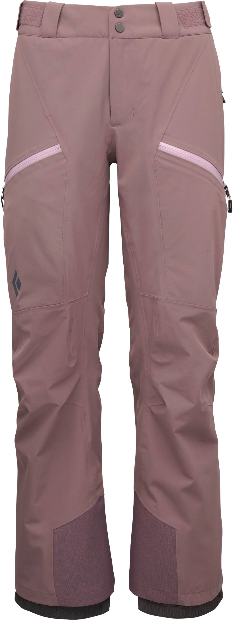 W Recon Insulated Pants Dark Mauve + Black Diamond