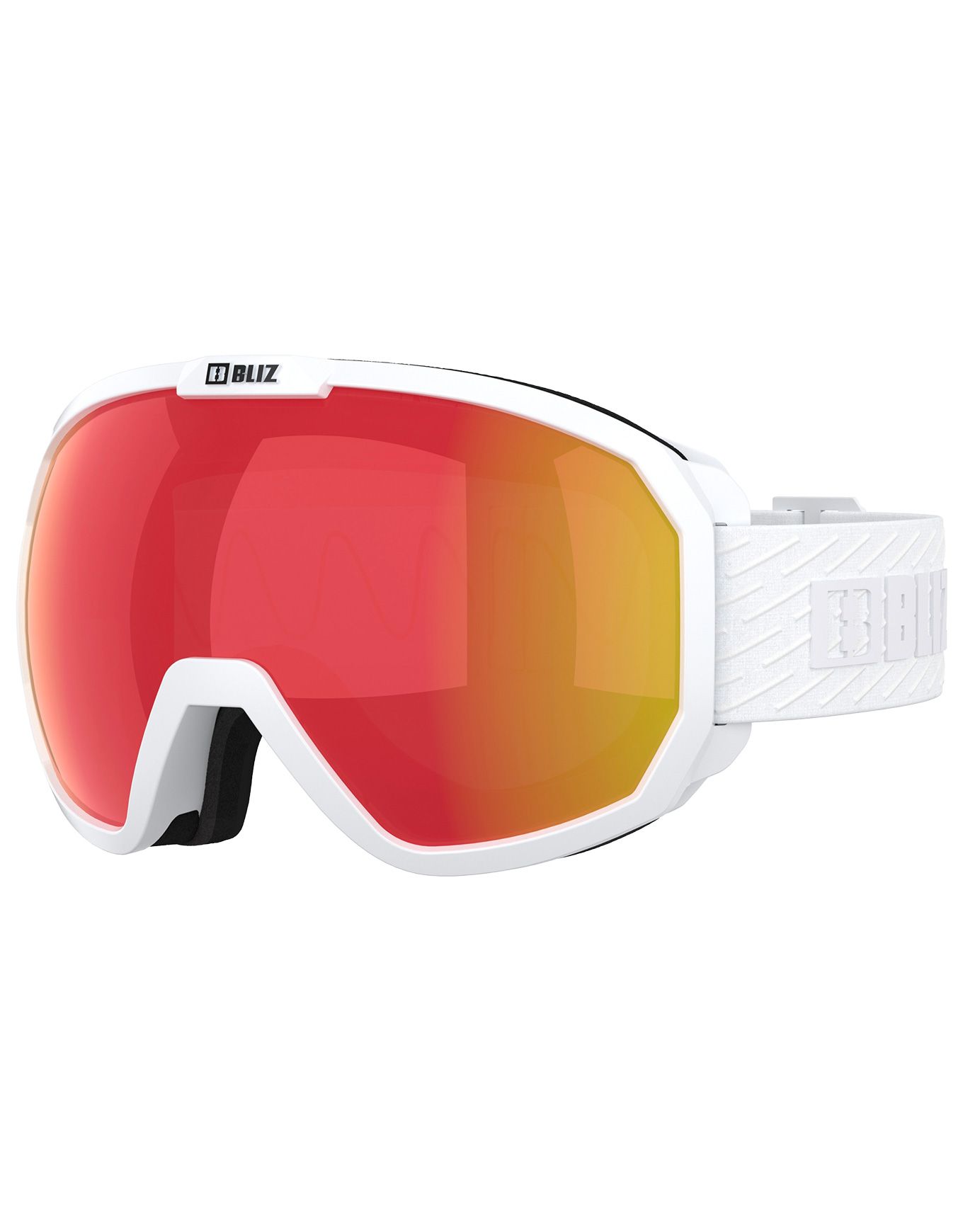 Charge Otg Matt White W Black Logo - Brown & Red + Bliz