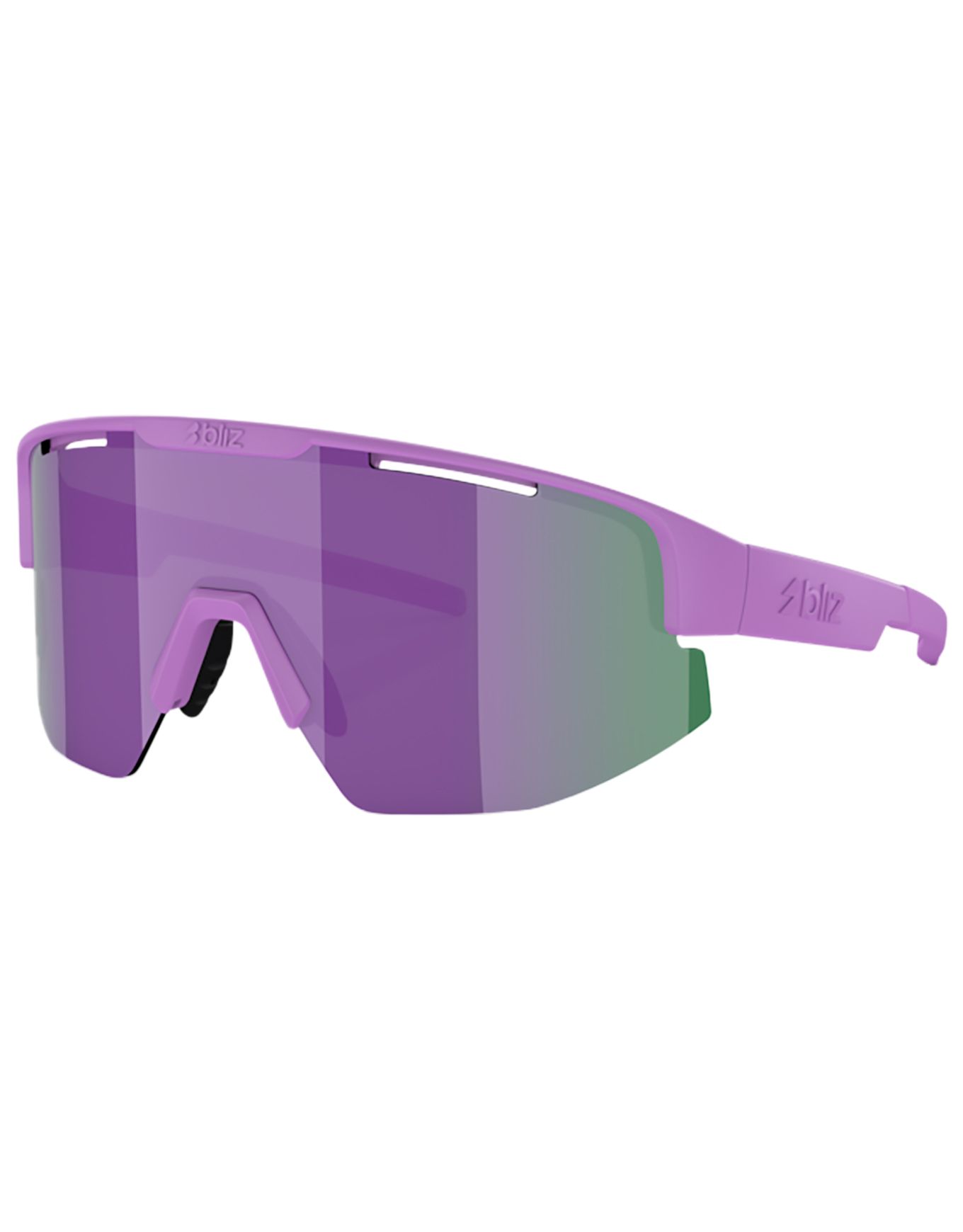 Matrix Small Purple Grey w Purple Mirror + Bliz