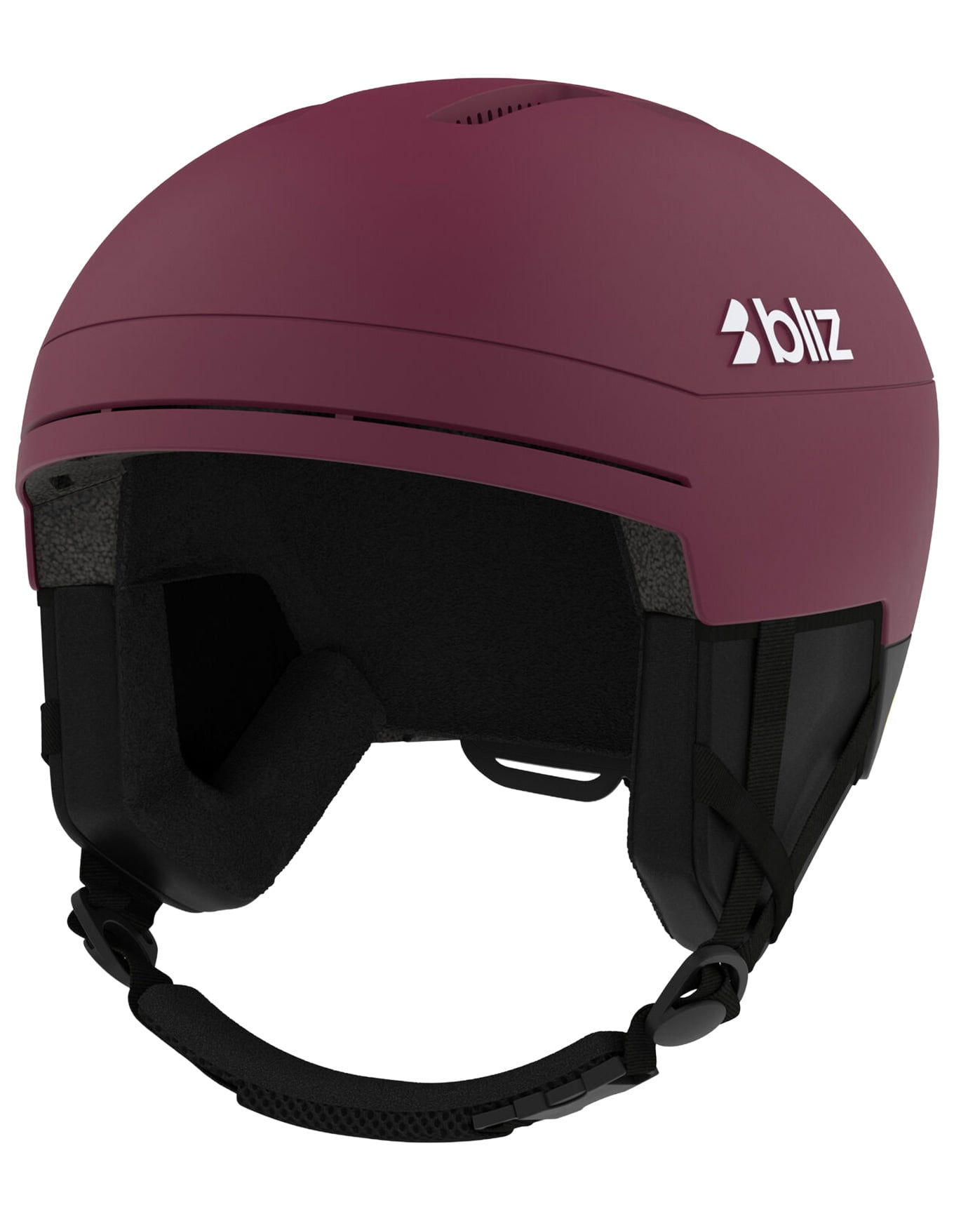 S002 Mips Matte Burgundy/Black + Bliz