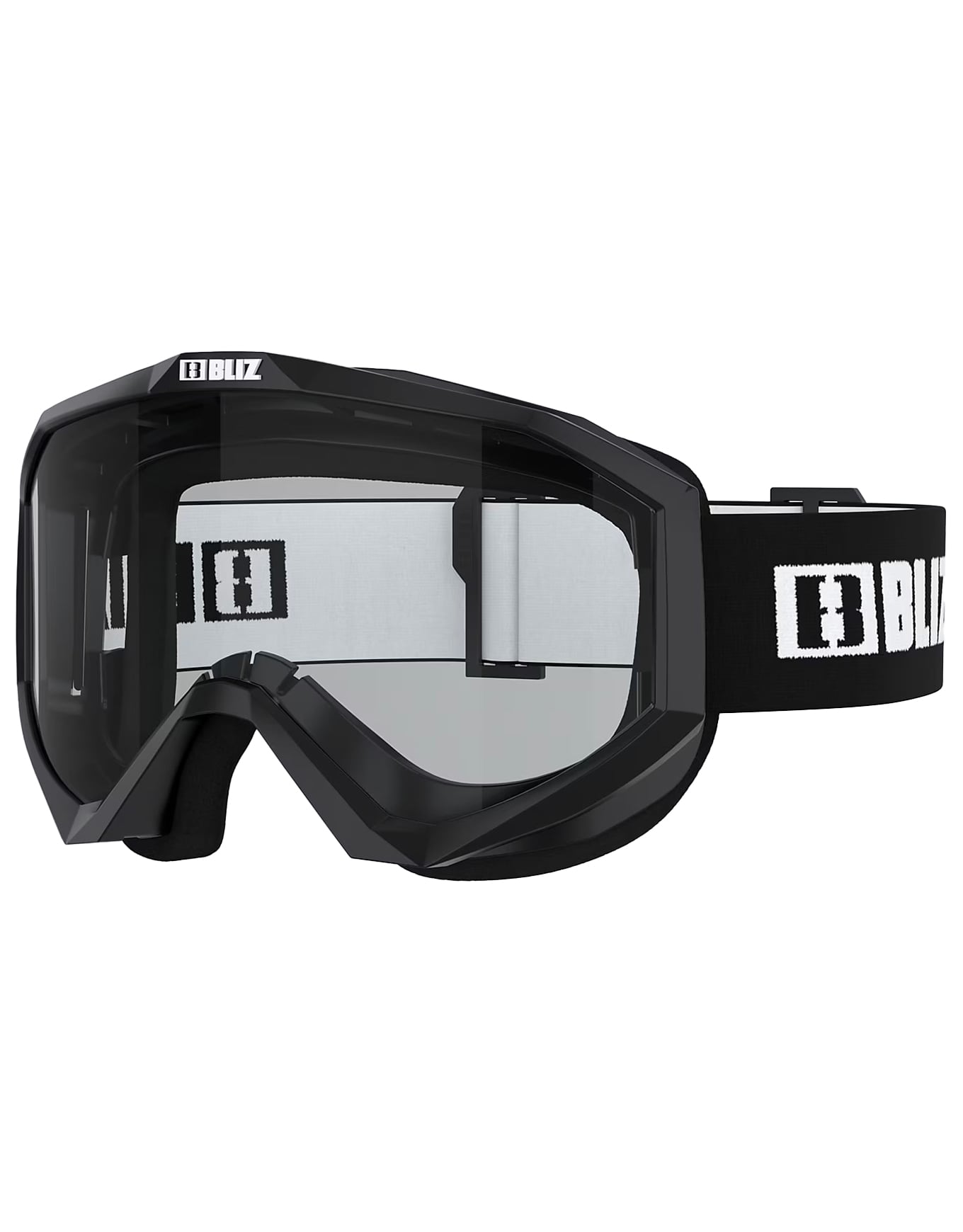Liner Matte Black White Logo/Clear + Bliz