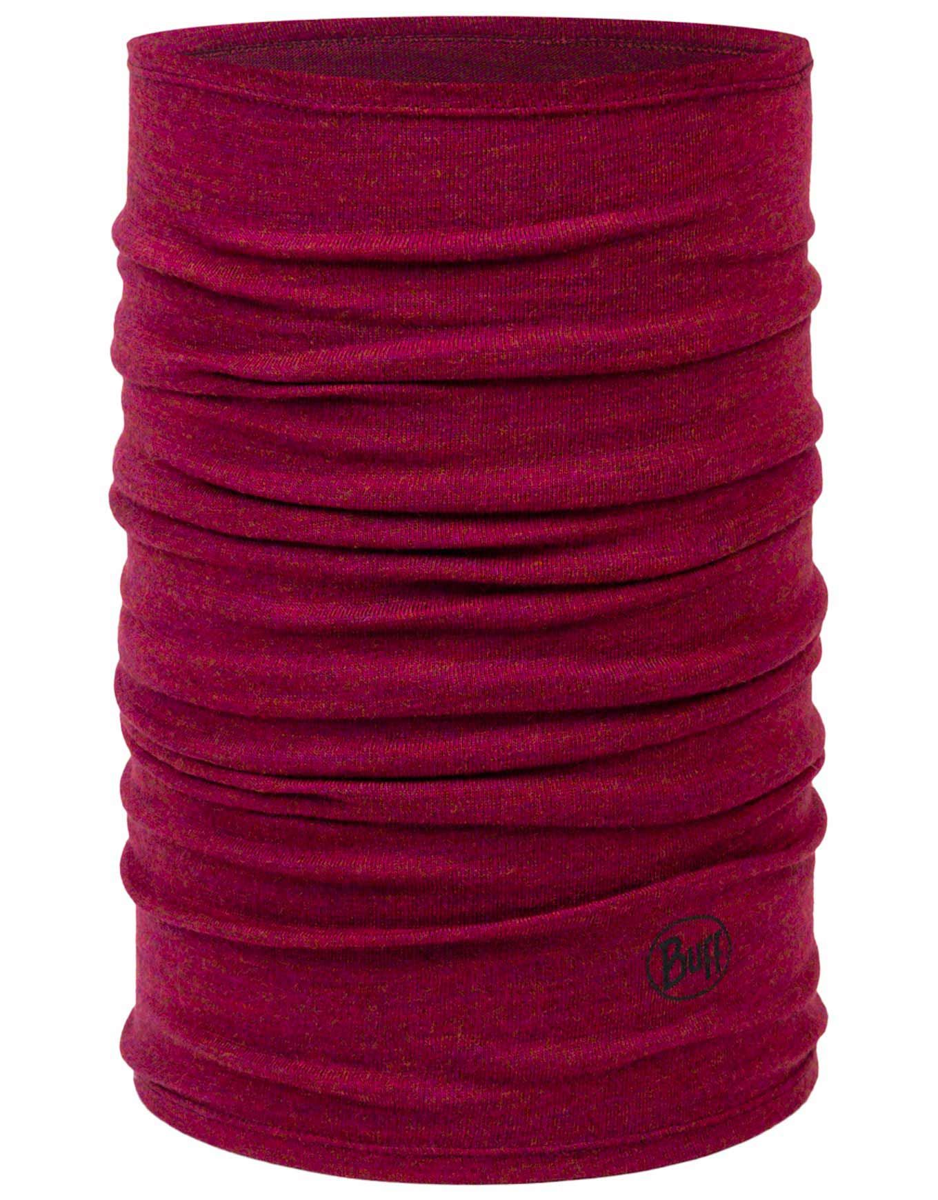 Merino Midweight Melange Tibetan Red + Buff