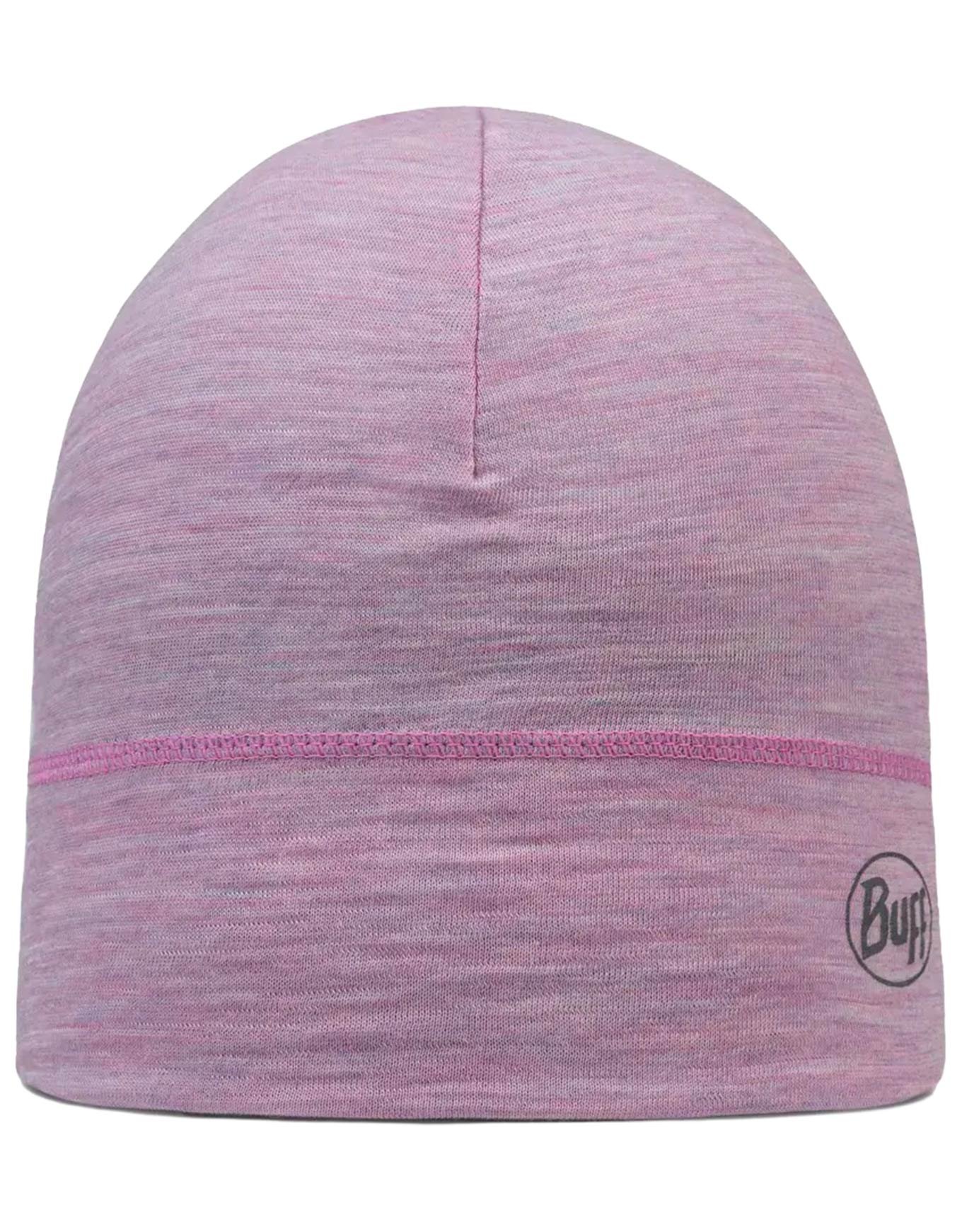 Merino Lightweight Beanie Solid Pansy + Buff